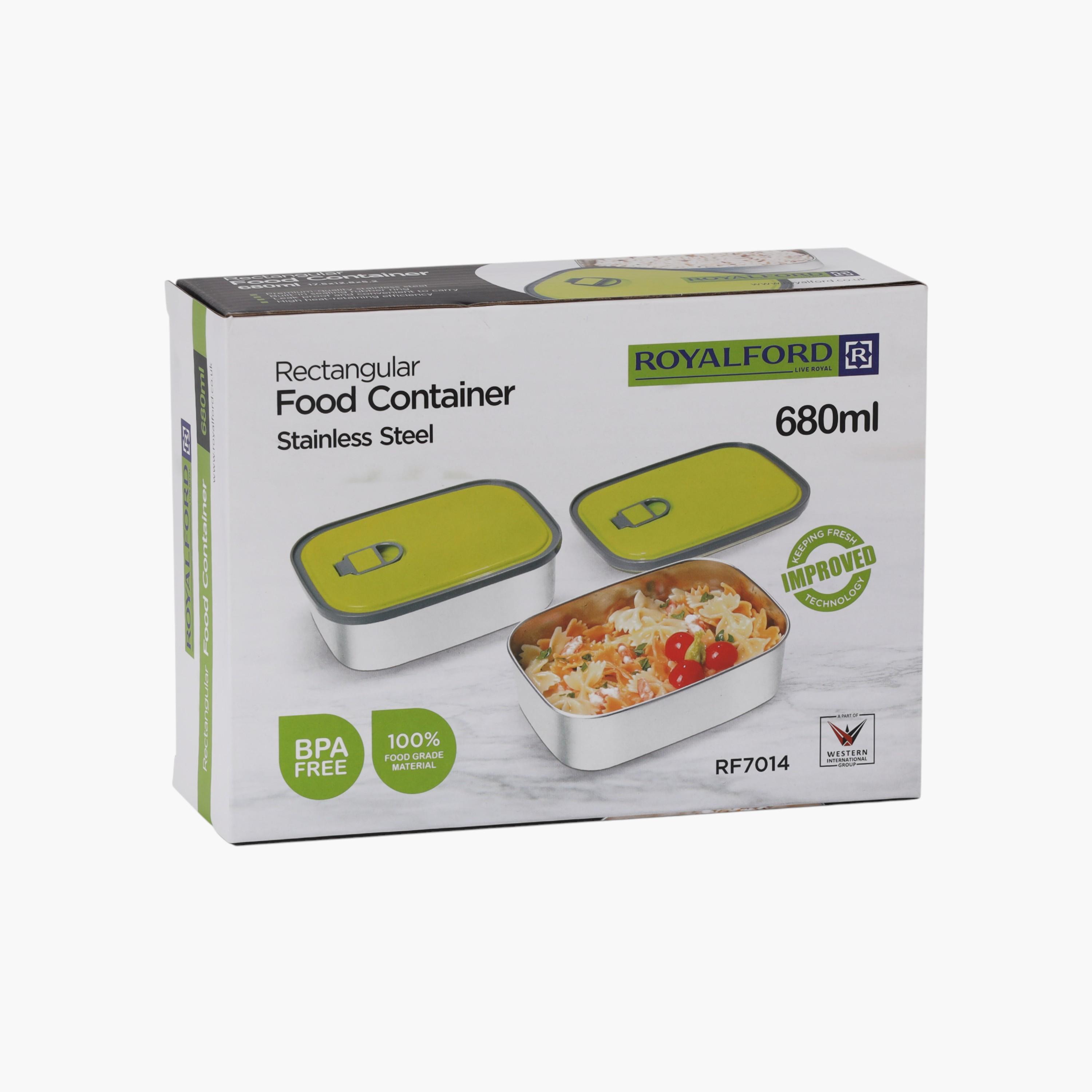 Stainless Steel Tiffin Box - 680 ml-household-kitchen-foodstorage-containers-image-2