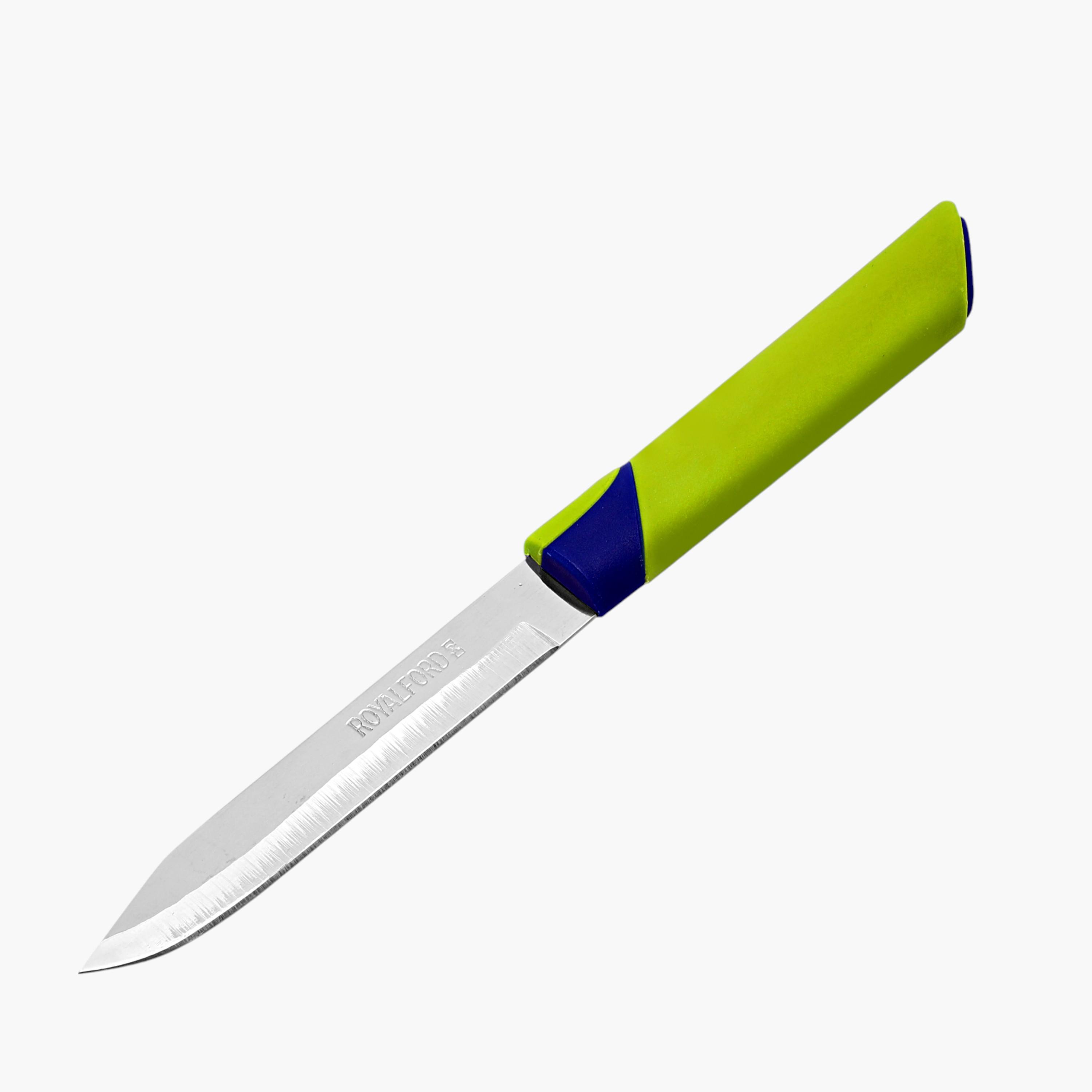 Royalford 12-Piece Stainless Steel Blade Fruit Knife Set-household-kitchen-kitchentoolsandutensils-knives-image-1
