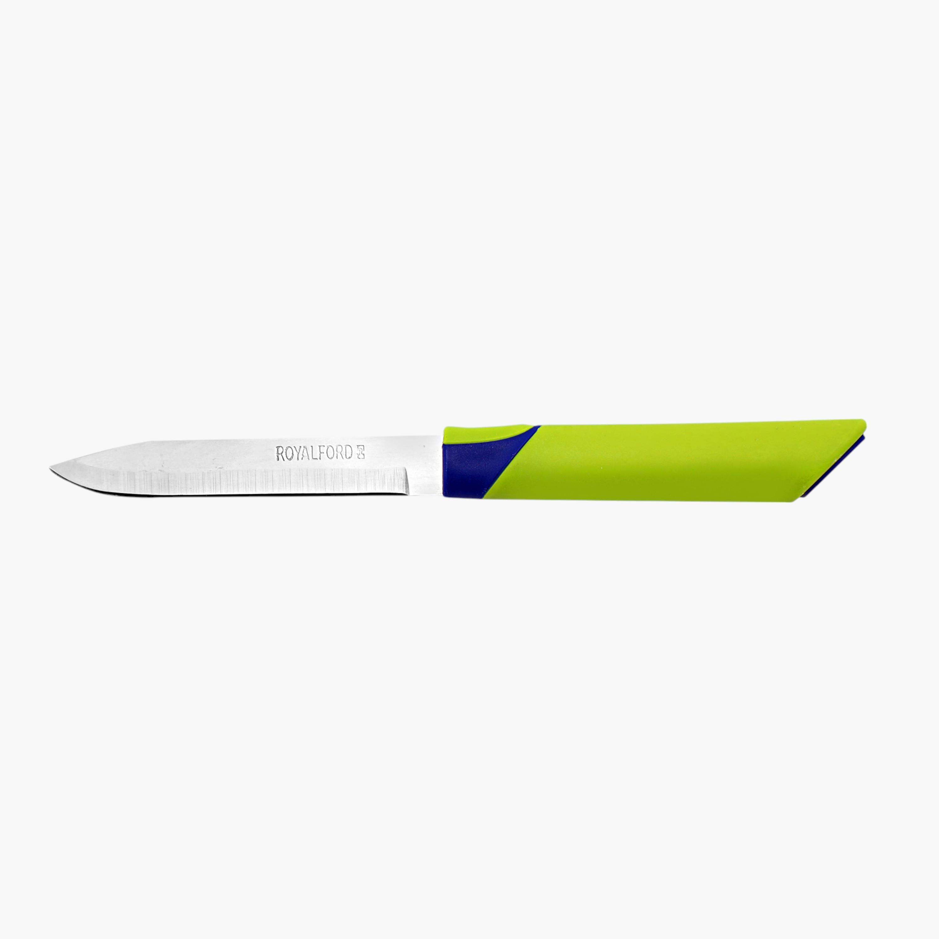 Royalford 12-Piece Stainless Steel Blade Fruit Knife Set-household-kitchen-kitchentoolsandutensils-knives-image-2