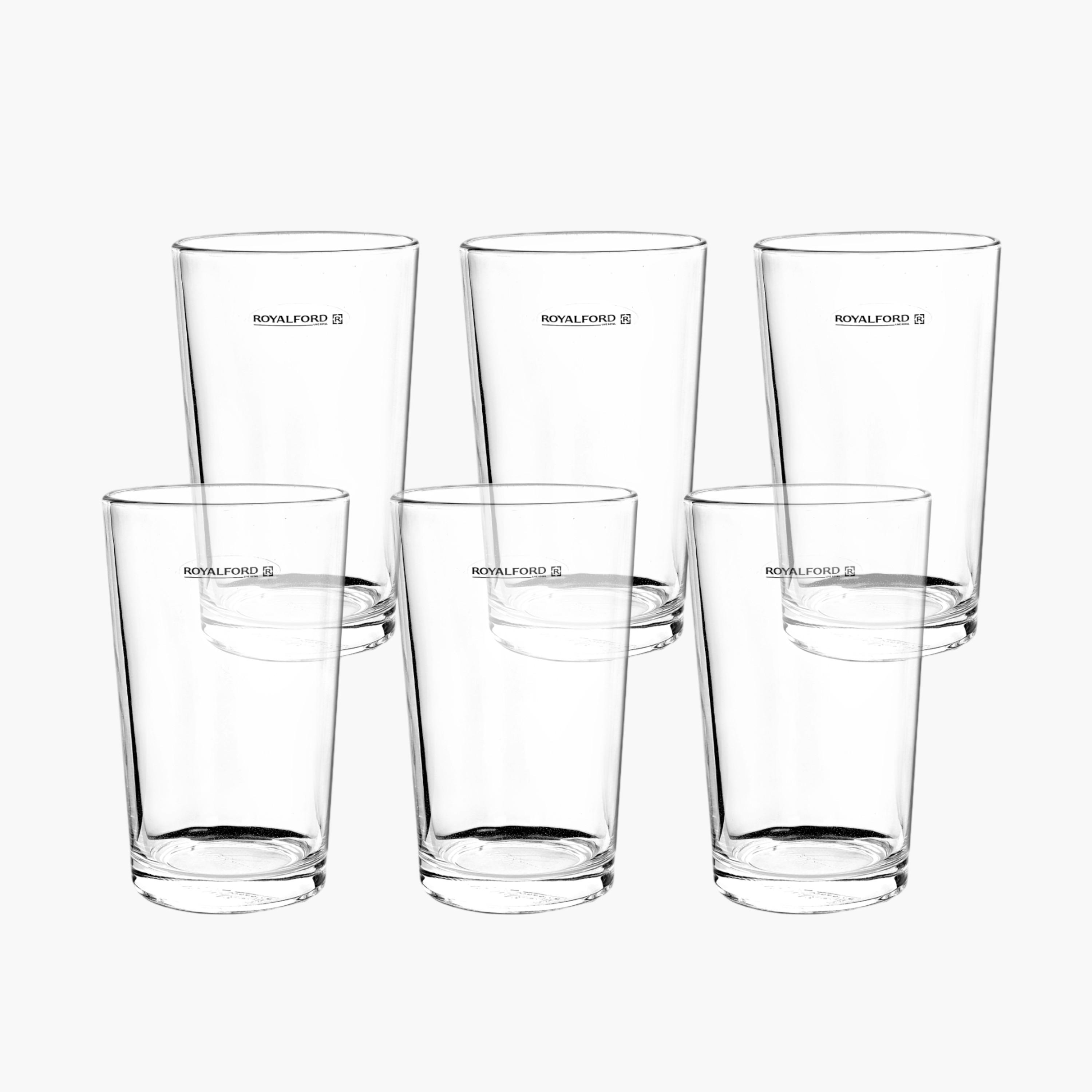Glass 6-Piece Tumbler Set -  360 ml-household-dining-glassware-drinkingglasses-image-1