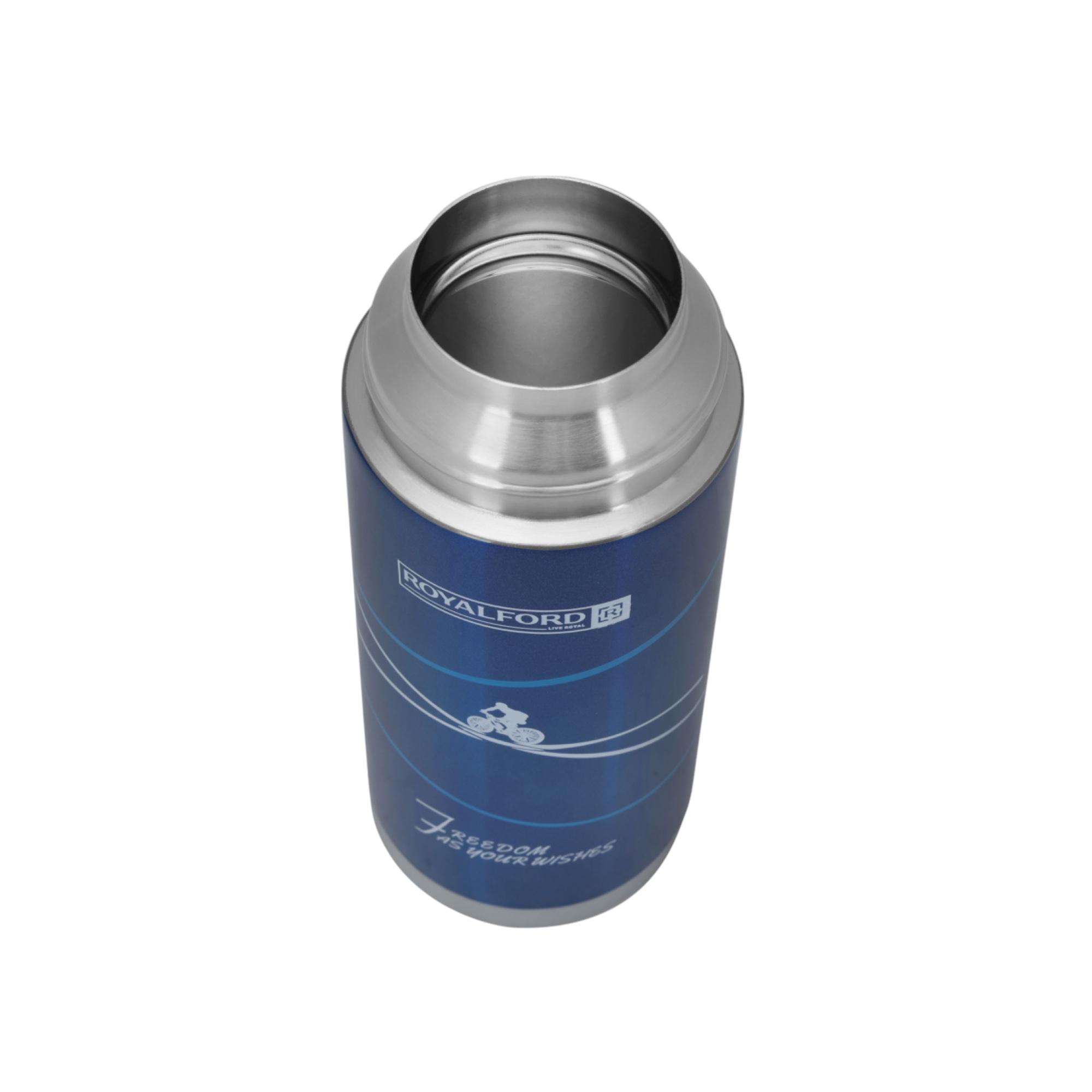 Stainless Steel Vacuum Bottle with Strap - 320 ml-school-waterbottles-image-3