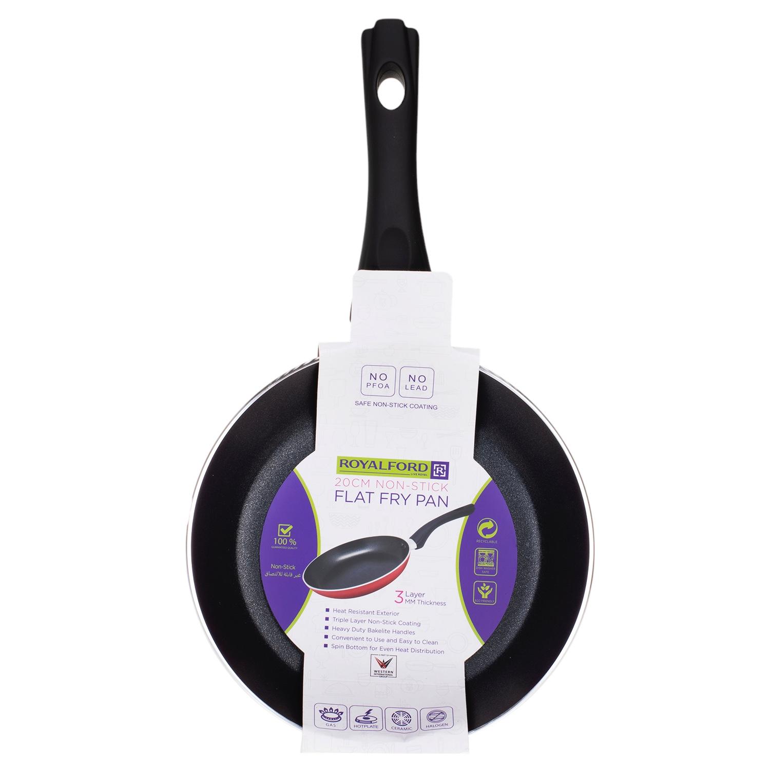 Non-Stick Flat Fry Pan - 20 cms-household-kitchen-cookware-potsandpans-image-5