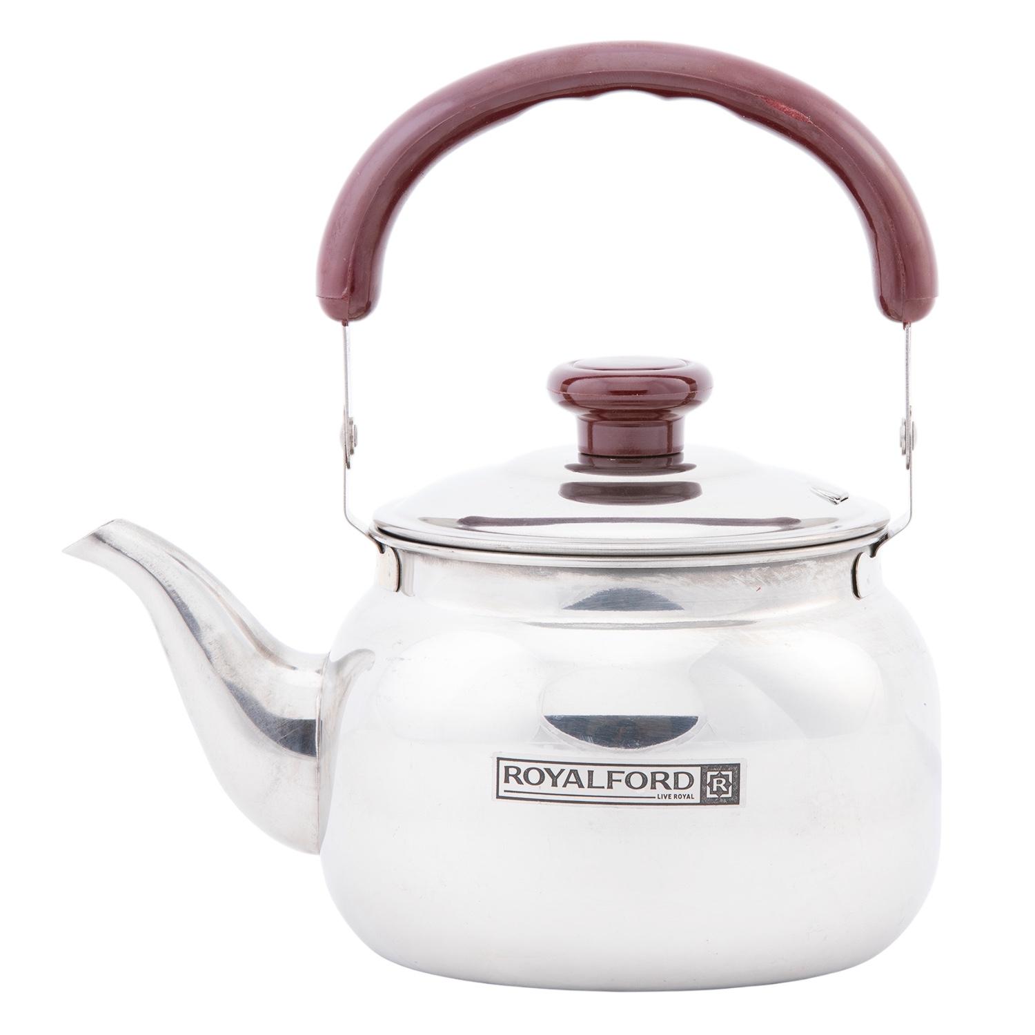 Stainless Steel Tea Kettle - 75 ml-household-appliances-kitchenappliances-electrickettles-image-1