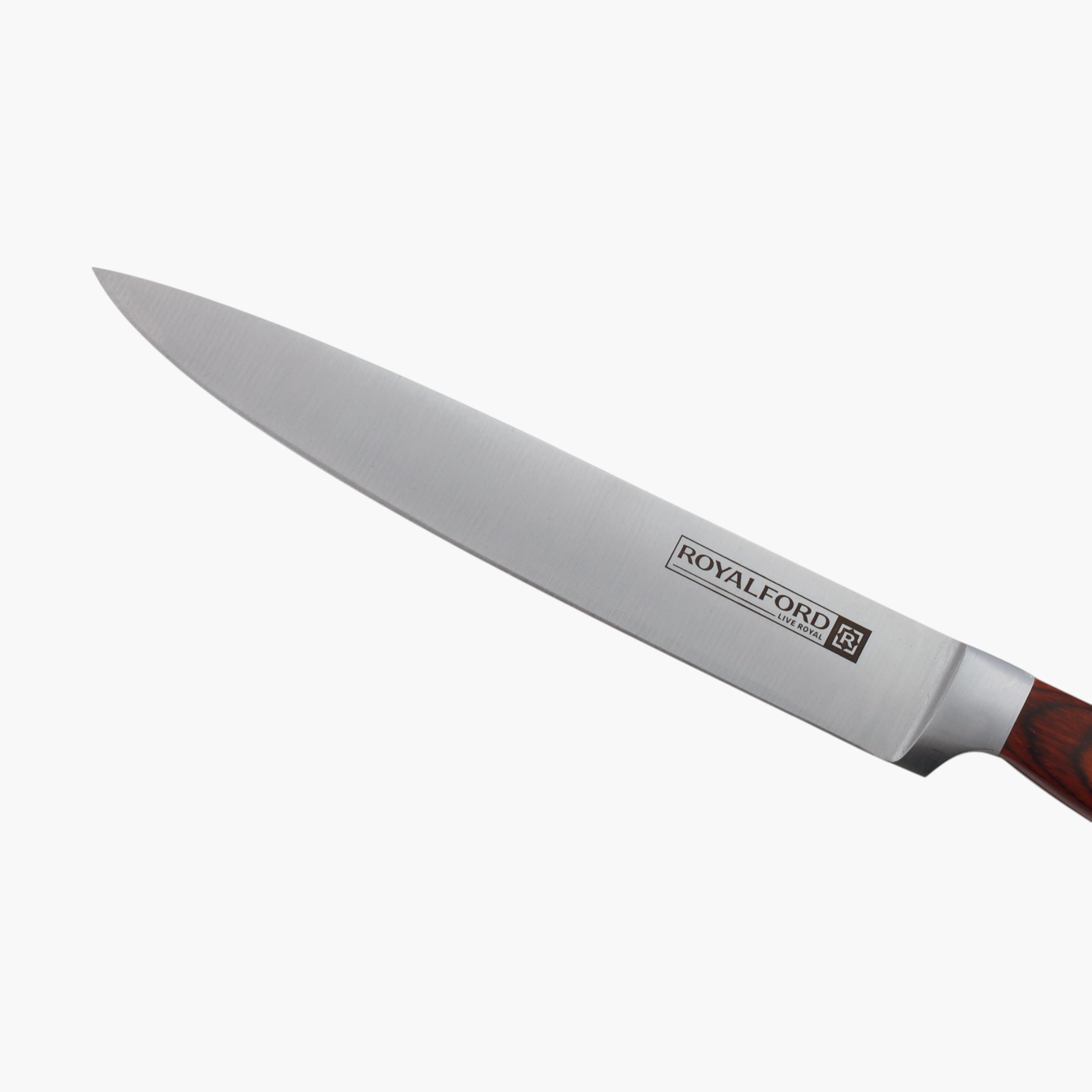 Stainless Steel Blade Utility Knife - 8 inches-household-kitchen-kitchentoolsandutensils-knives-image-2