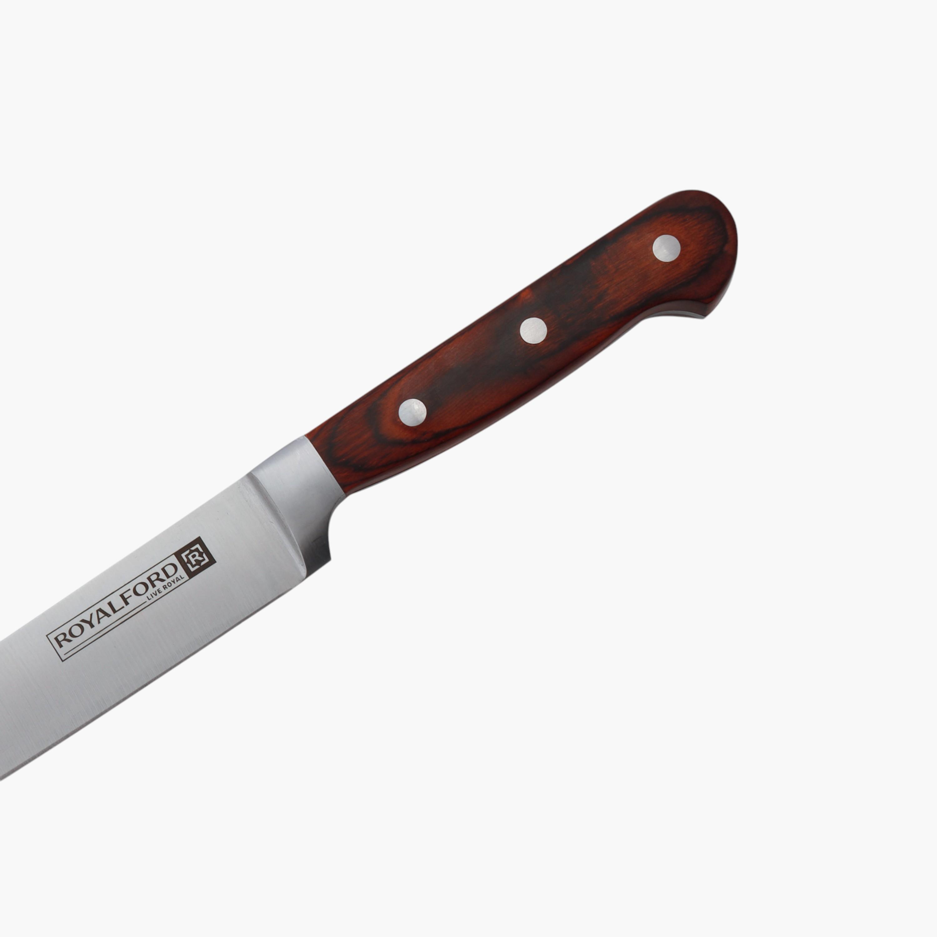 Stainless Steel Blade Utility Knife - 8 inches-household-kitchen-kitchentoolsandutensils-knives-image-3