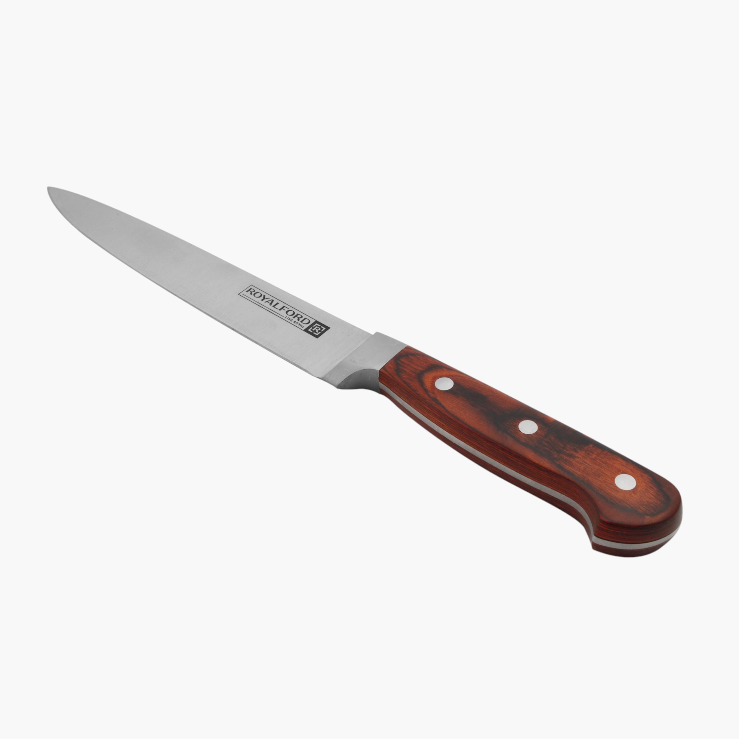 Stainless Steel Blade Utility Knife - 8 inches-household-kitchen-kitchentoolsandutensils-knives-image-4