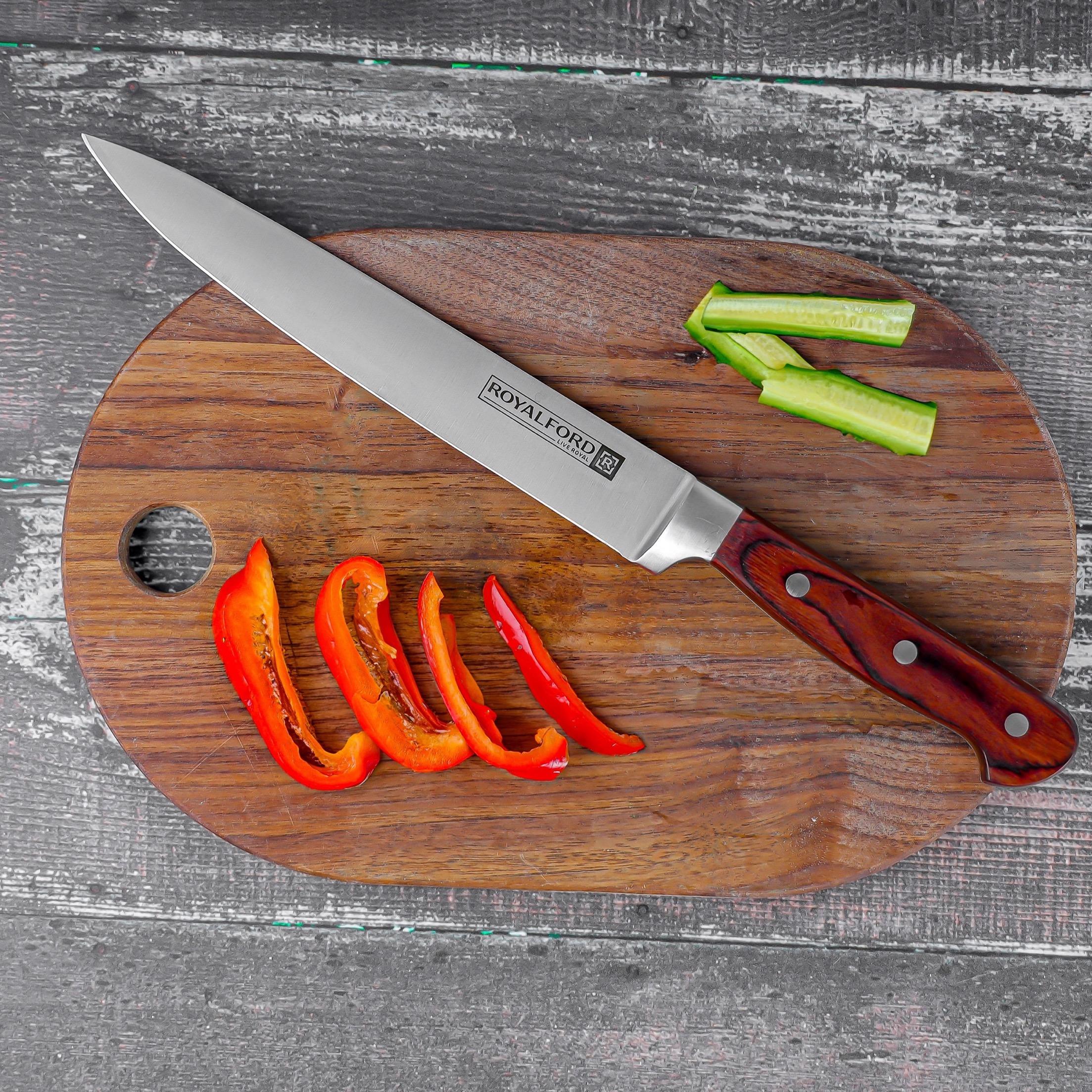Stainless Steel Blade Utility Knife - 8 inches-household-kitchen-kitchentoolsandutensils-knives-image-8