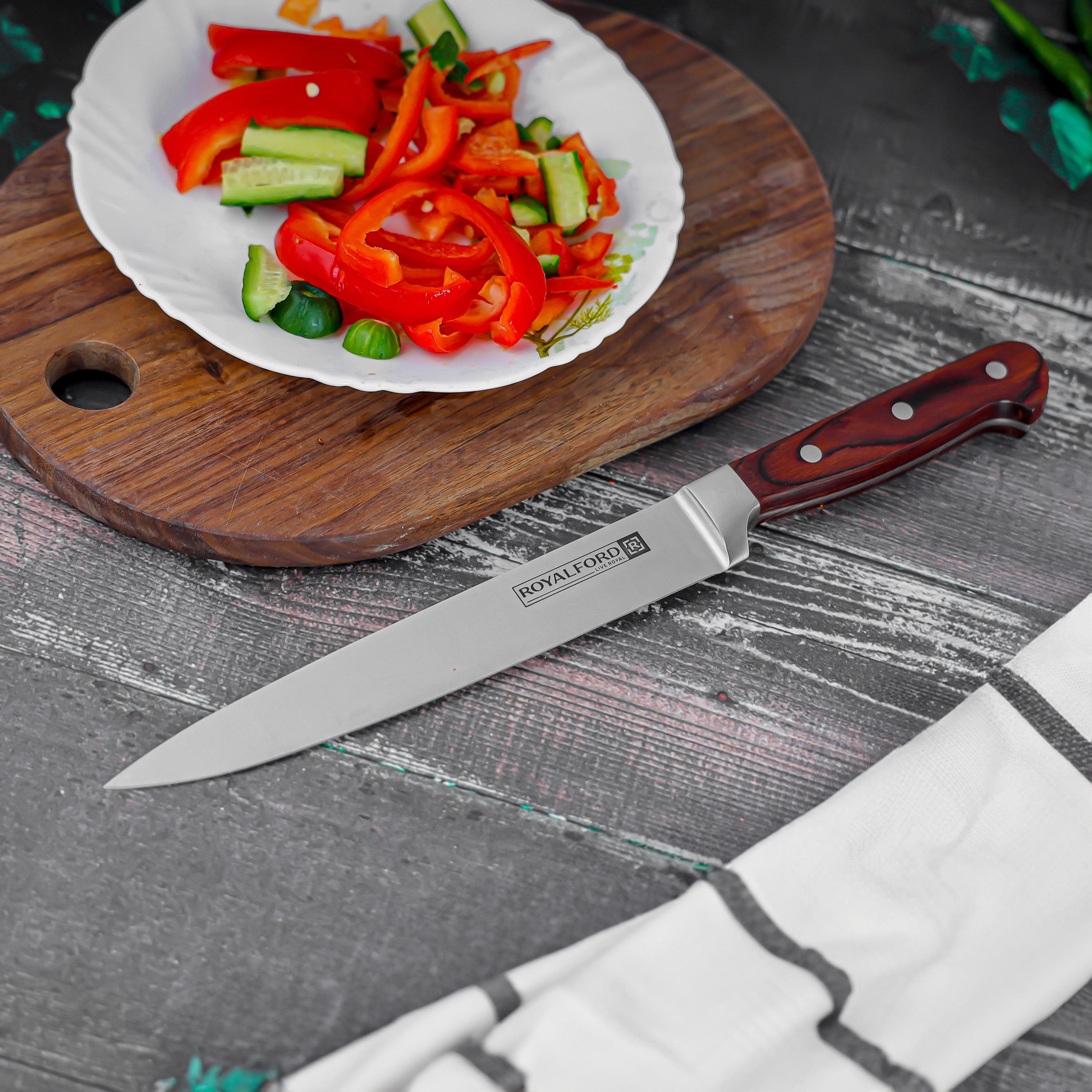 Stainless Steel Blade Utility Knife - 8 inches-household-kitchen-kitchentoolsandutensils-knives-image-9