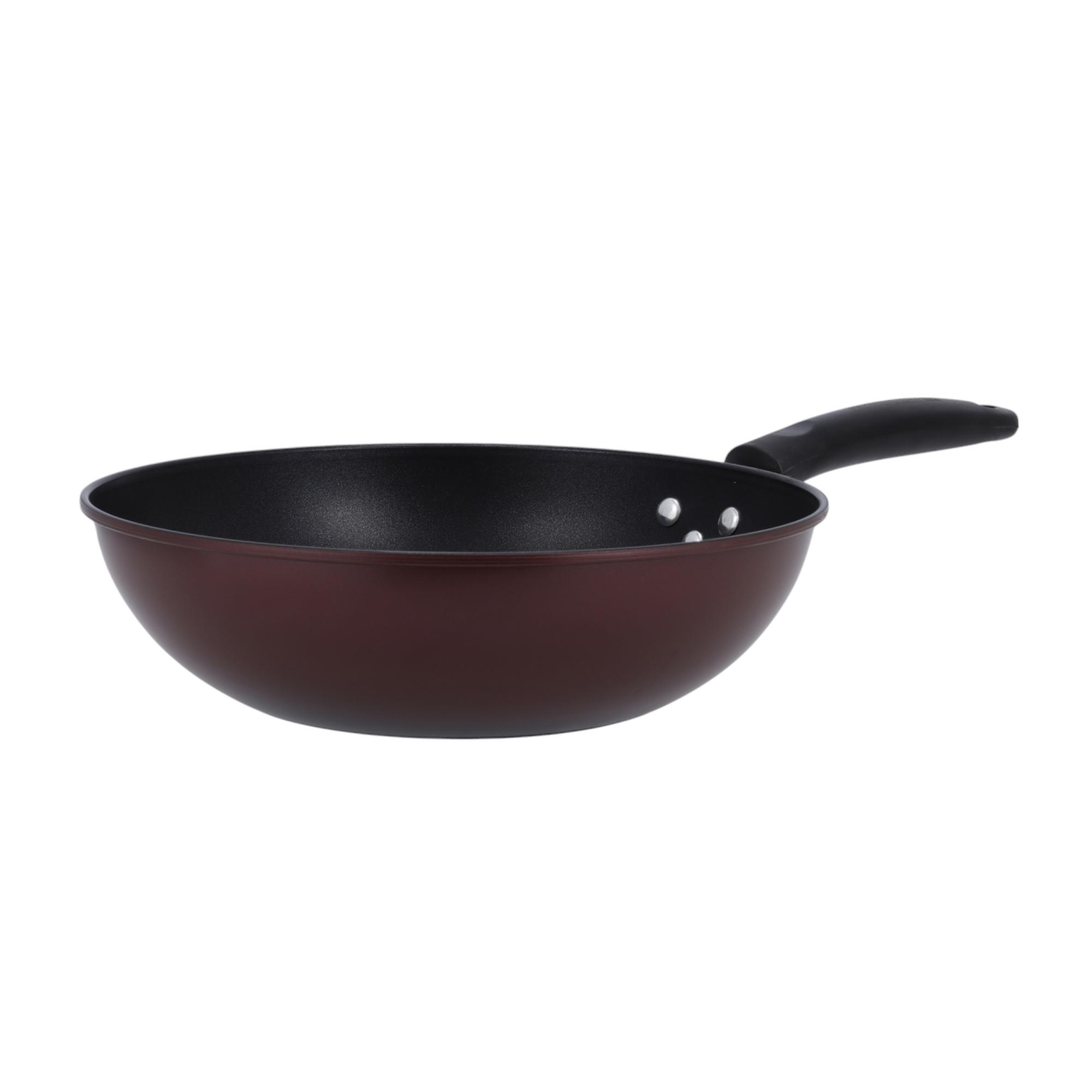 مقلاة ووك بالكربون الصلب غير لاصقة من رويال فورد - 32 سم-household-kitchen-cookware-potsandpans-image-2