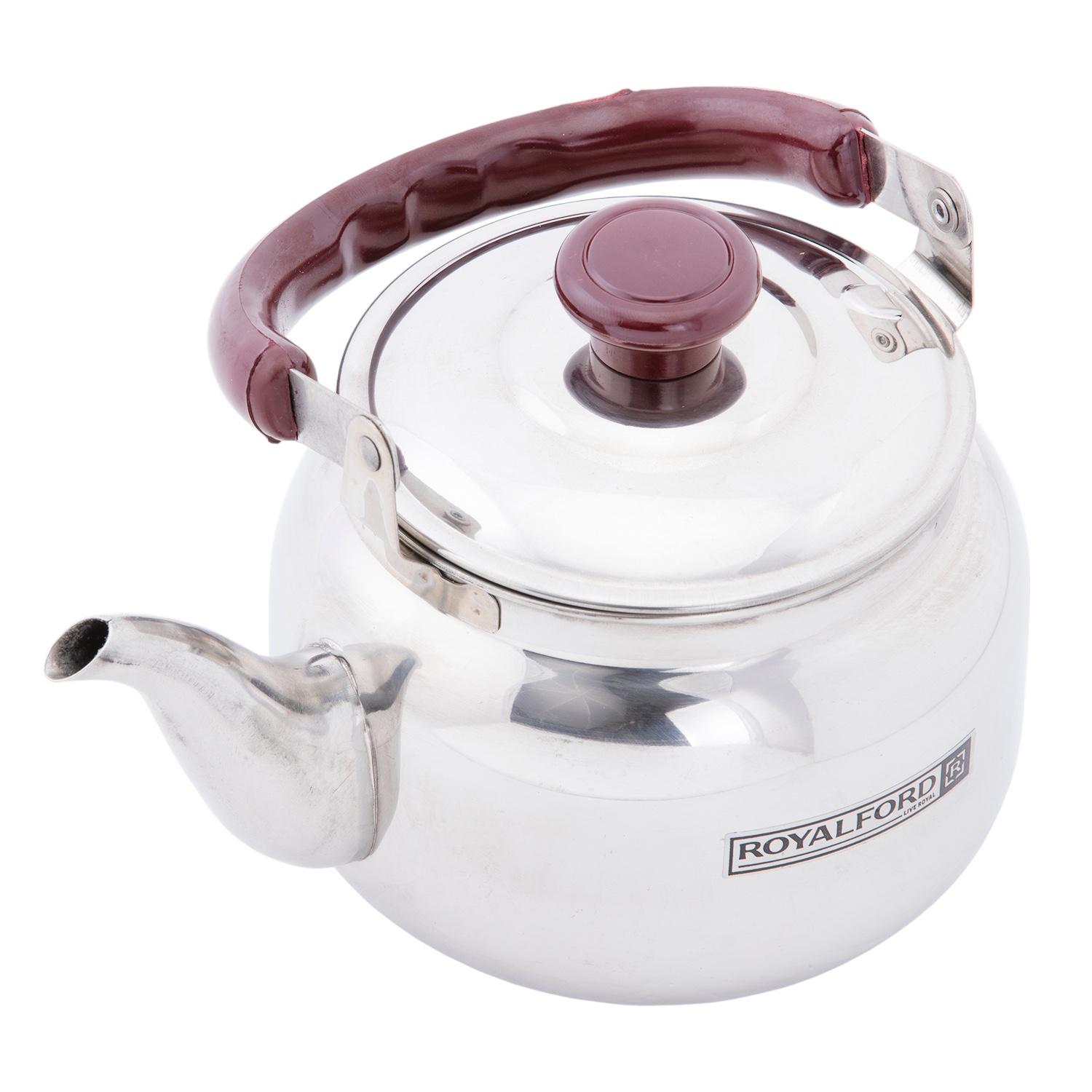 Stainless Steel Stove Top Tea Kettle - 2 L-household-dining-teaandcoffee-vacuumflaskscoffeeandteapots-image-3