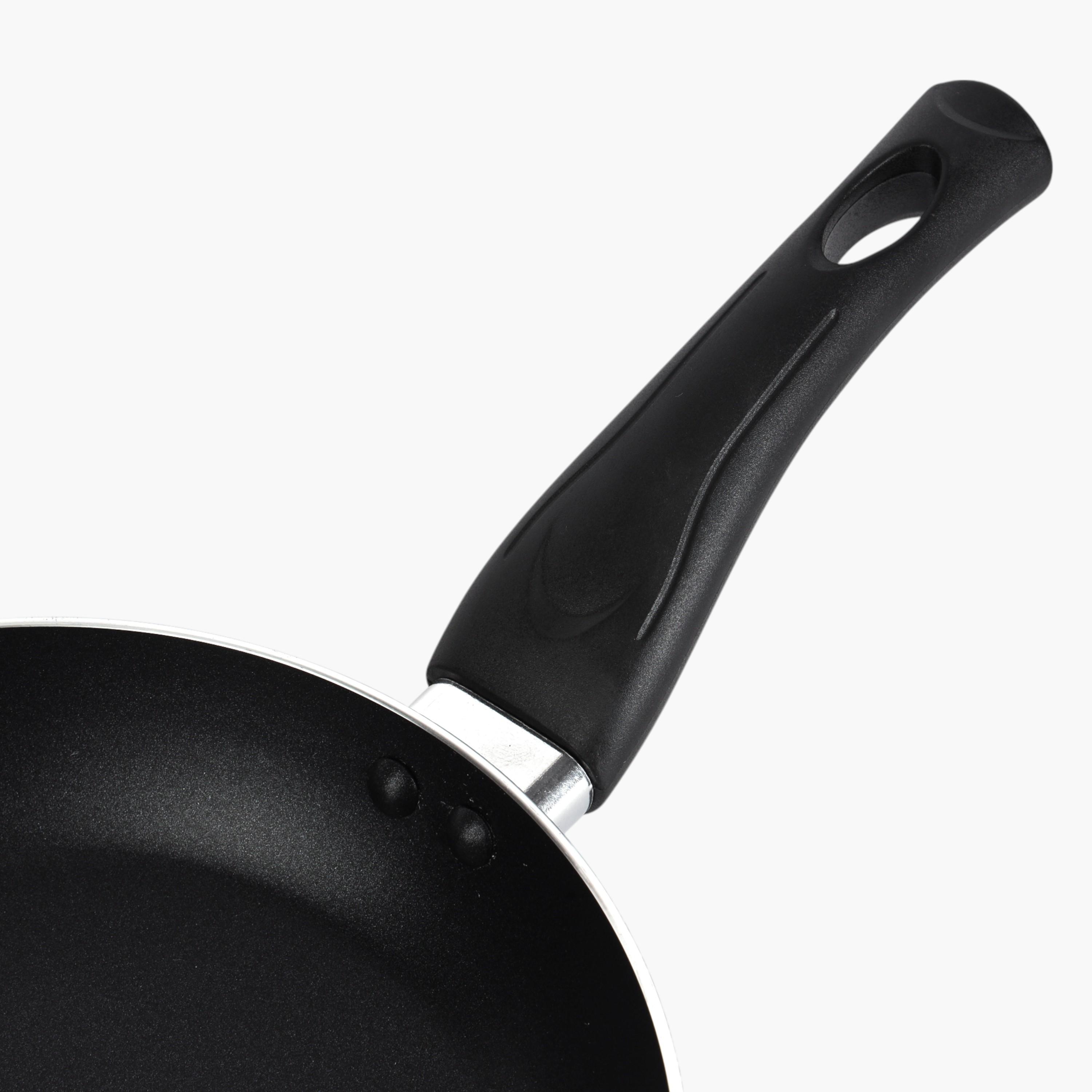 Non-Stick Aluminium Frying Pan with Lid - 26 cms-household-kitchen-cookware-potsandpans-image-7