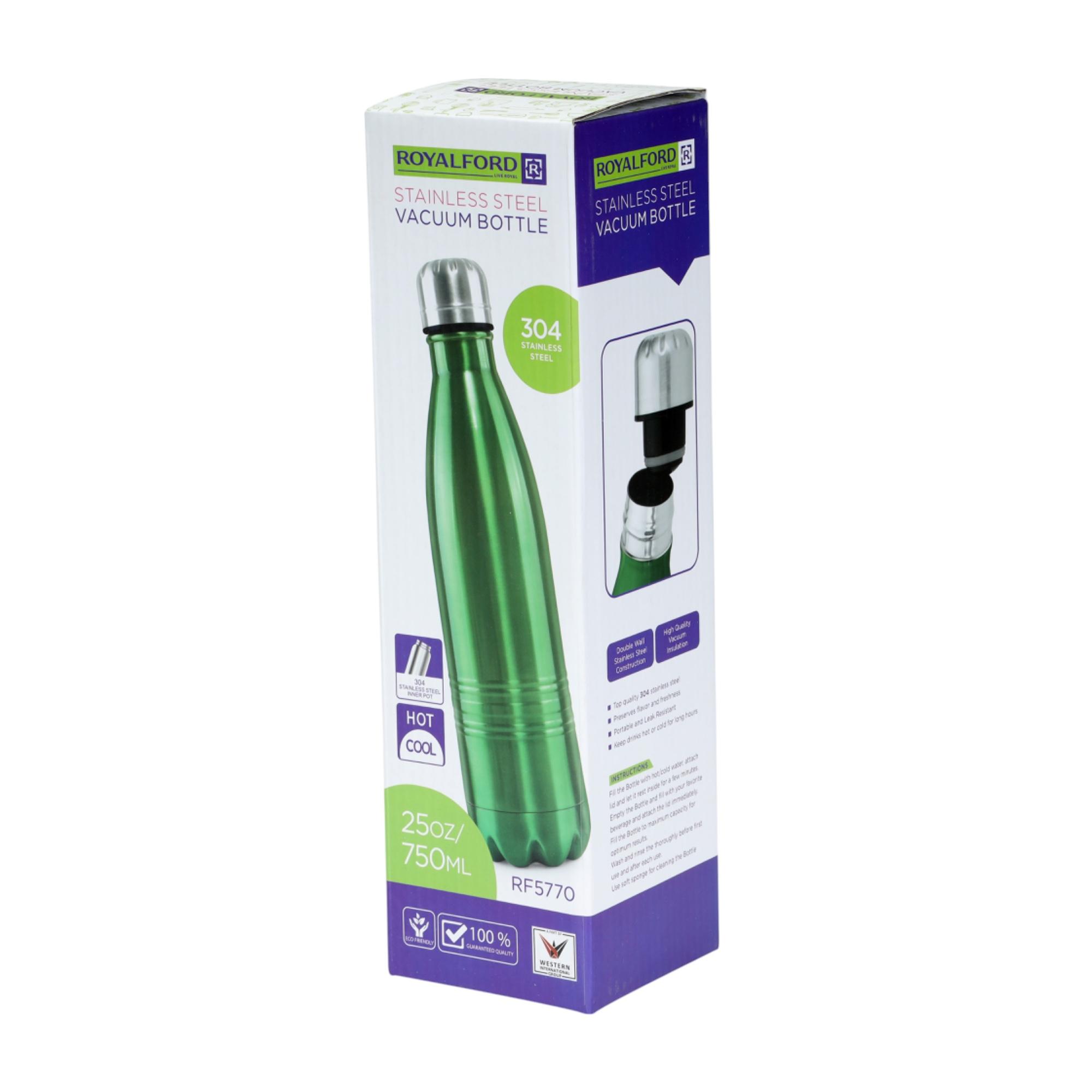 Royalford  Double Wall Stainless Steel Vacuum Bottle - 750 ml-school-waterbottles-image-6