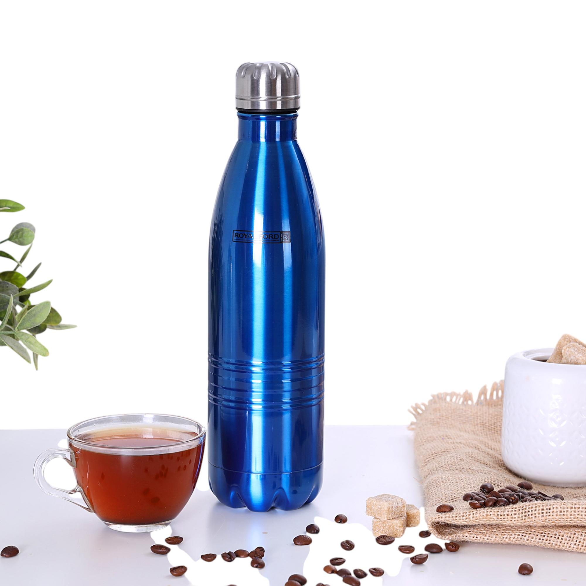 Royalford  Double Wall Stainless Steel Vacuum Bottle - 750 ml-school-waterbottles-image-5