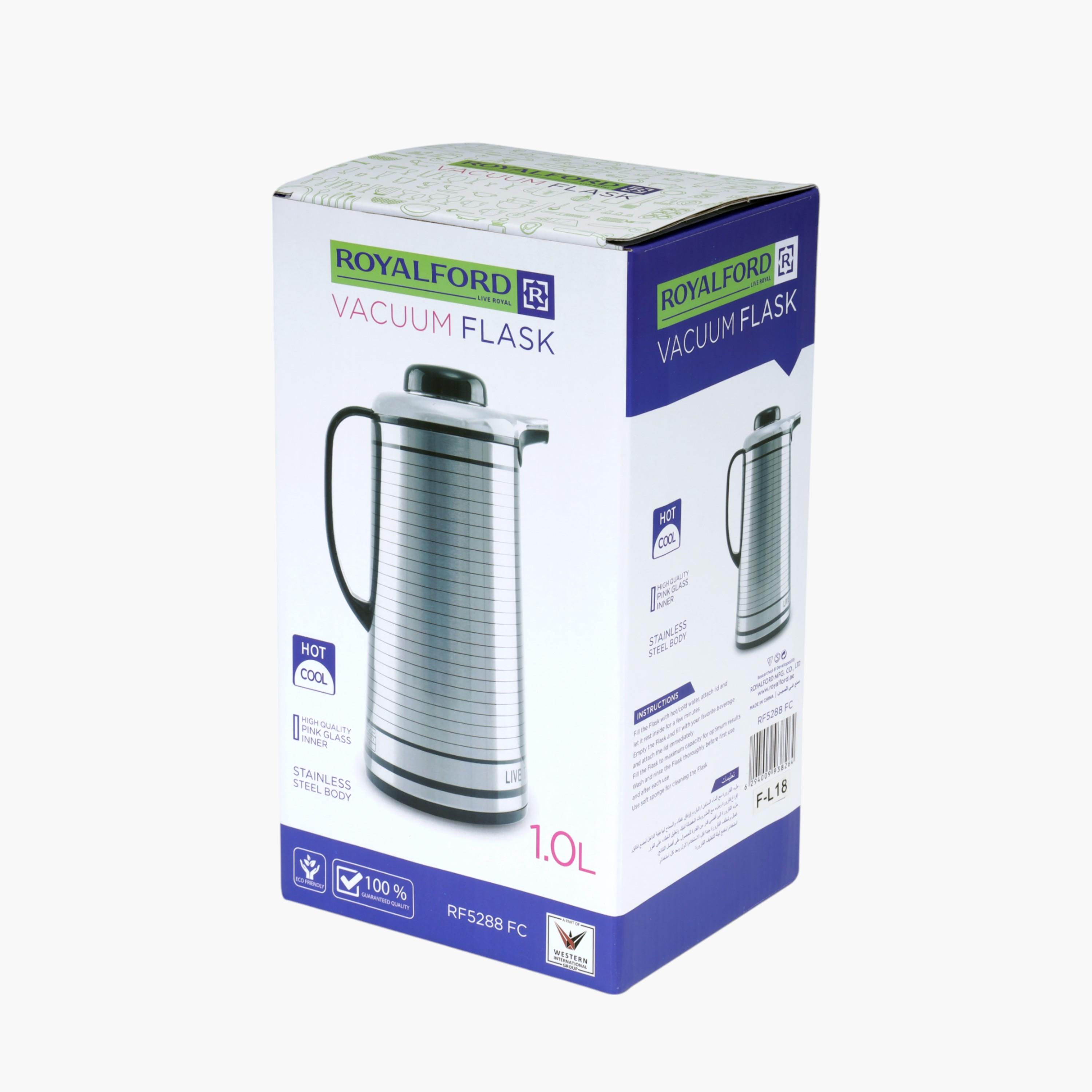 Heat Insulated Vacuum Flask - 1 L-household-dining-teaandcoffee-vacuumflaskscoffeeandteapots-image-3