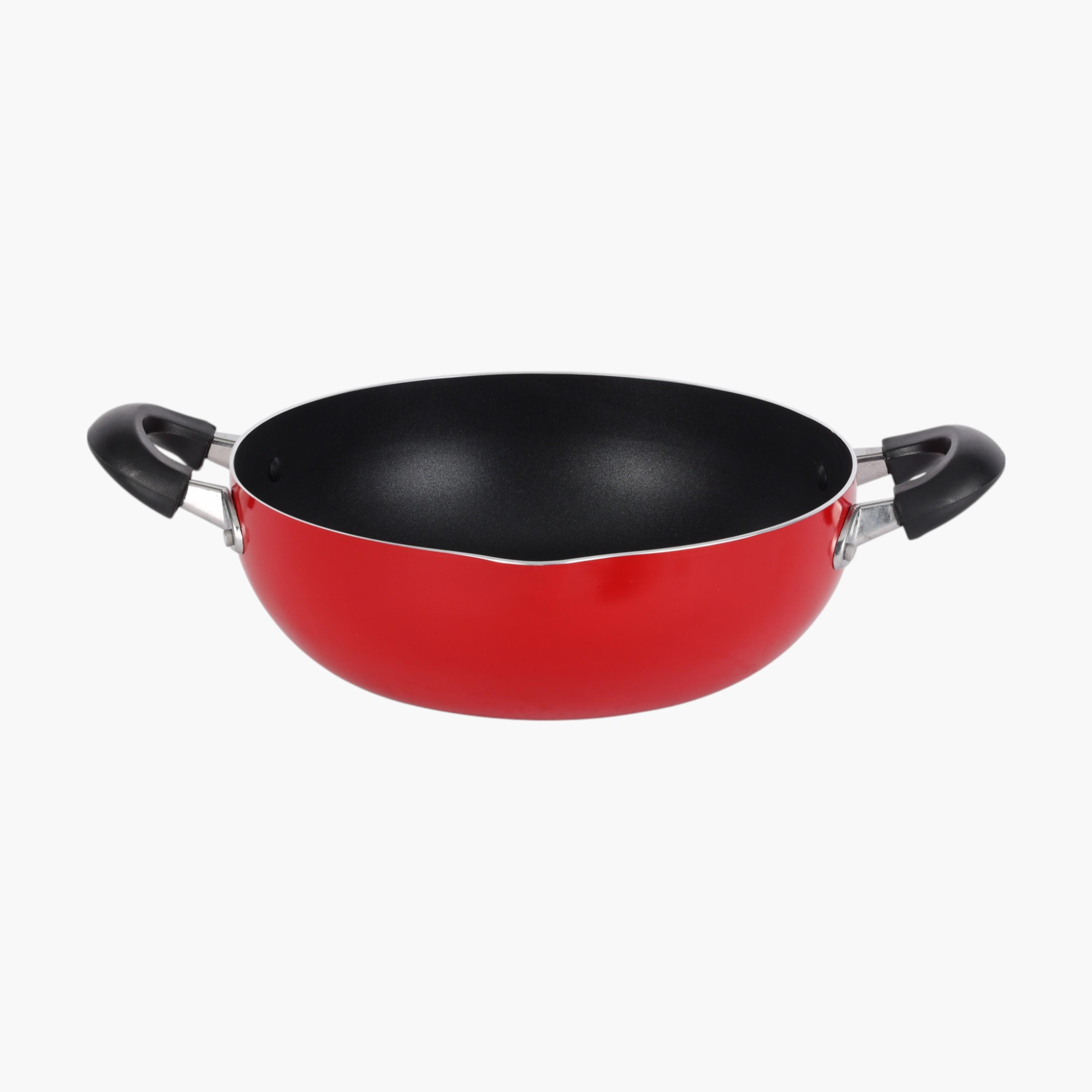 Induction Safe Aluminium Frying Pan with Handle - 26 cms-household-kitchen-cookware-potsandpans-image-1