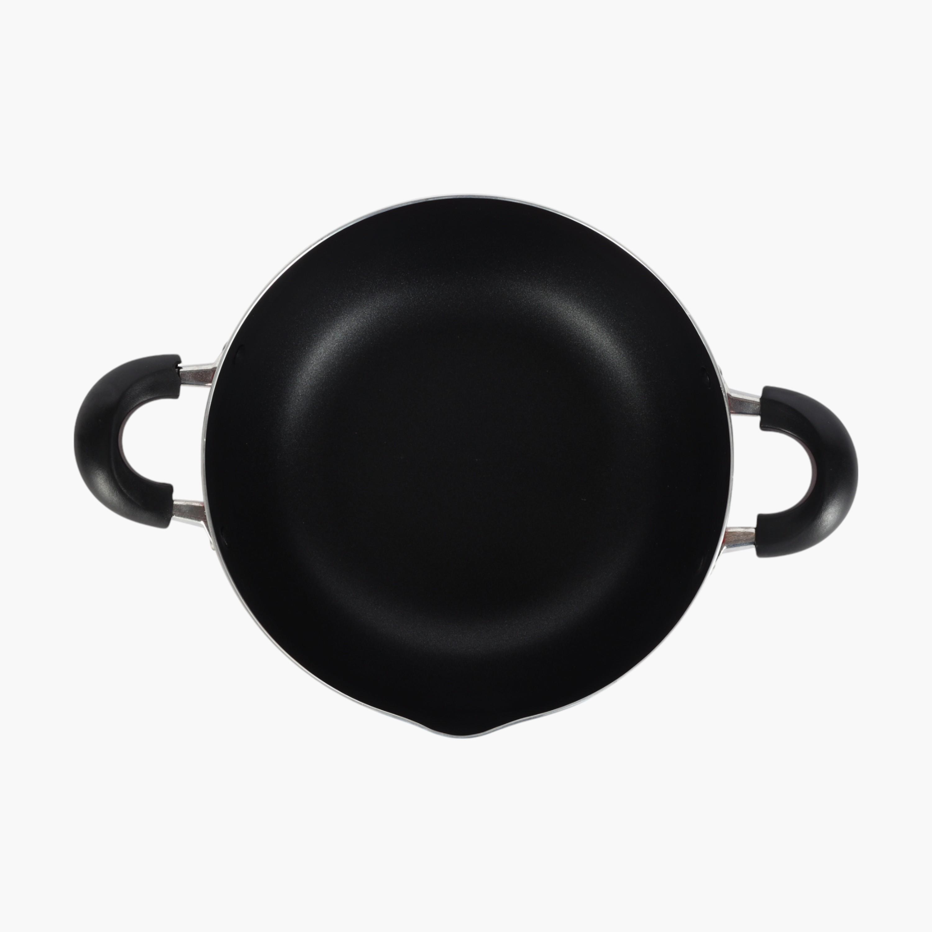 Induction Safe Aluminium Frying Pan with Handle - 26 cms-household-kitchen-cookware-potsandpans-image-3