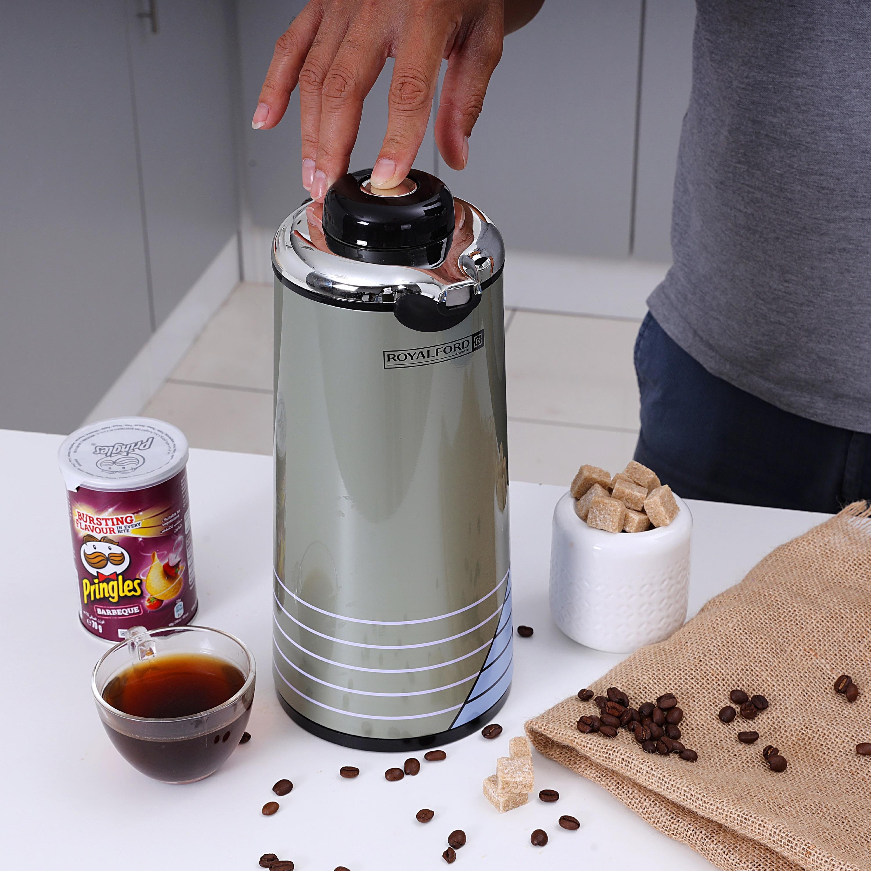Royalford Vacuum Flask - 1 L-household-dining-teaandcoffee-vacuumflaskscoffeeandteapots-image-11