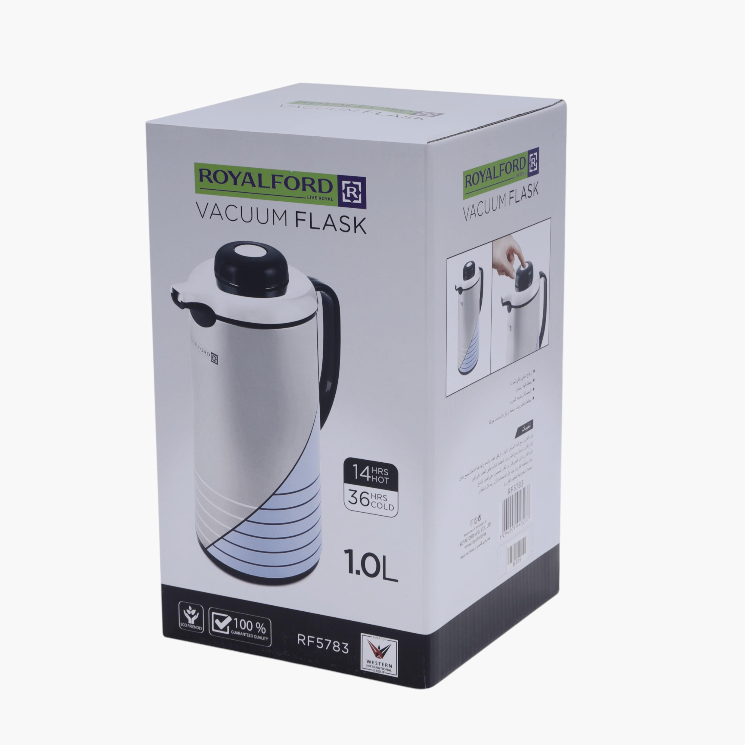 Royalford Vacuum Flask - 1 L-household-dining-teaandcoffee-vacuumflaskscoffeeandteapots-image-12