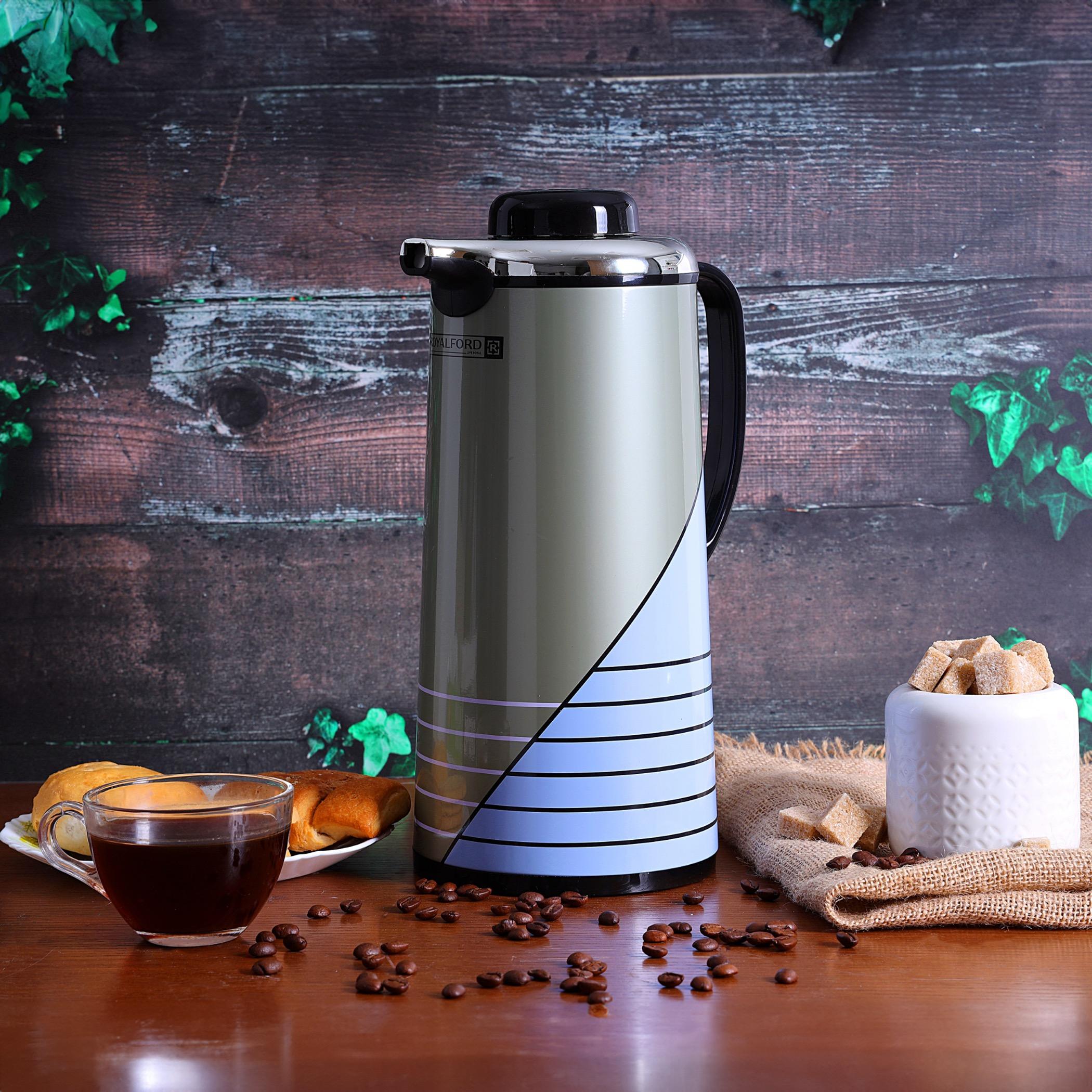 Royalford Vacuum Flask - 1 L-household-dining-teaandcoffee-vacuumflaskscoffeeandteapots-image-3