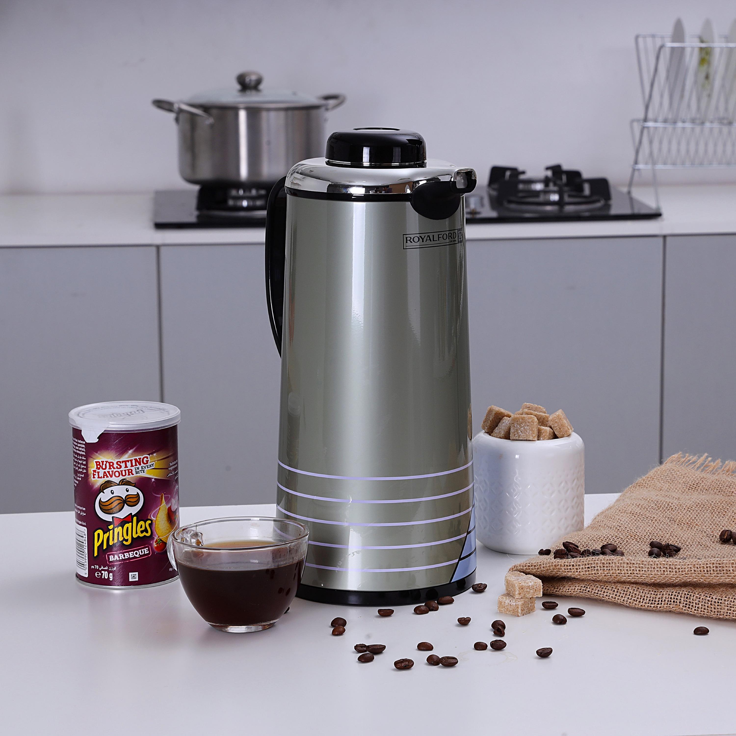 Royalford Vacuum Flask - 1 L-household-dining-teaandcoffee-vacuumflaskscoffeeandteapots-image-10