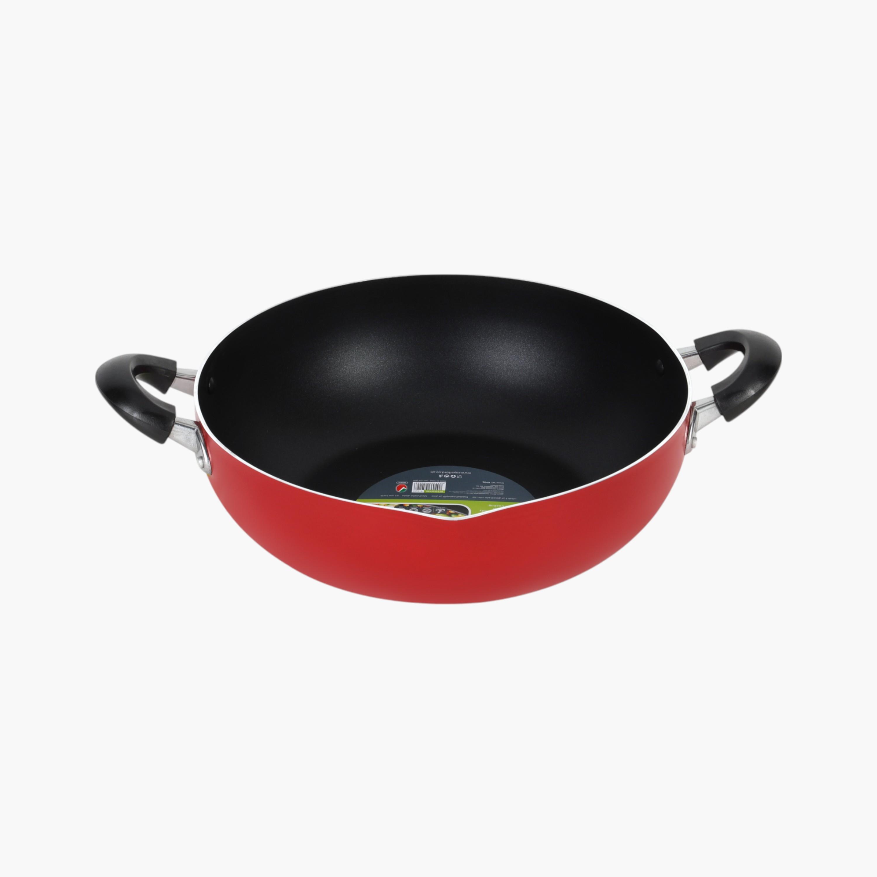 Induction Safe Aluminium Frying Pan with Handle - 30 cms-household-kitchen-cookware-potsandpans-image-6