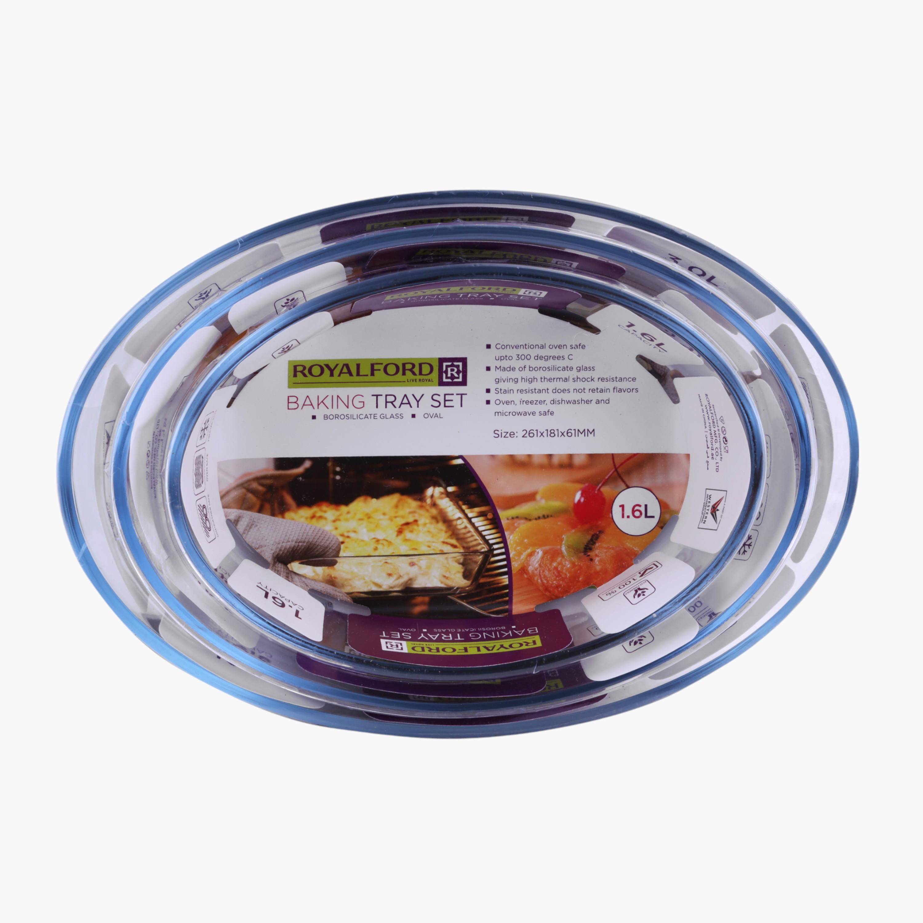 مجموعة صواني خبز زجاج 3 قطع من رويال فورد-household-kitchen-bakeware-bakingdishes-image-4