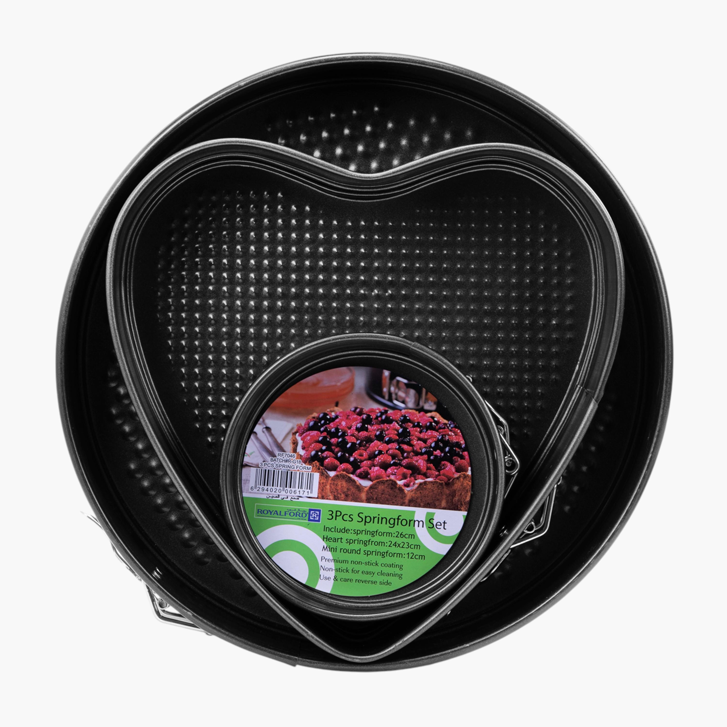 طقم قوالب سبرينج فورم 3 قطع  من رويال فورد-household-kitchen-bakeware-bakingpansandmoulds-image-11
