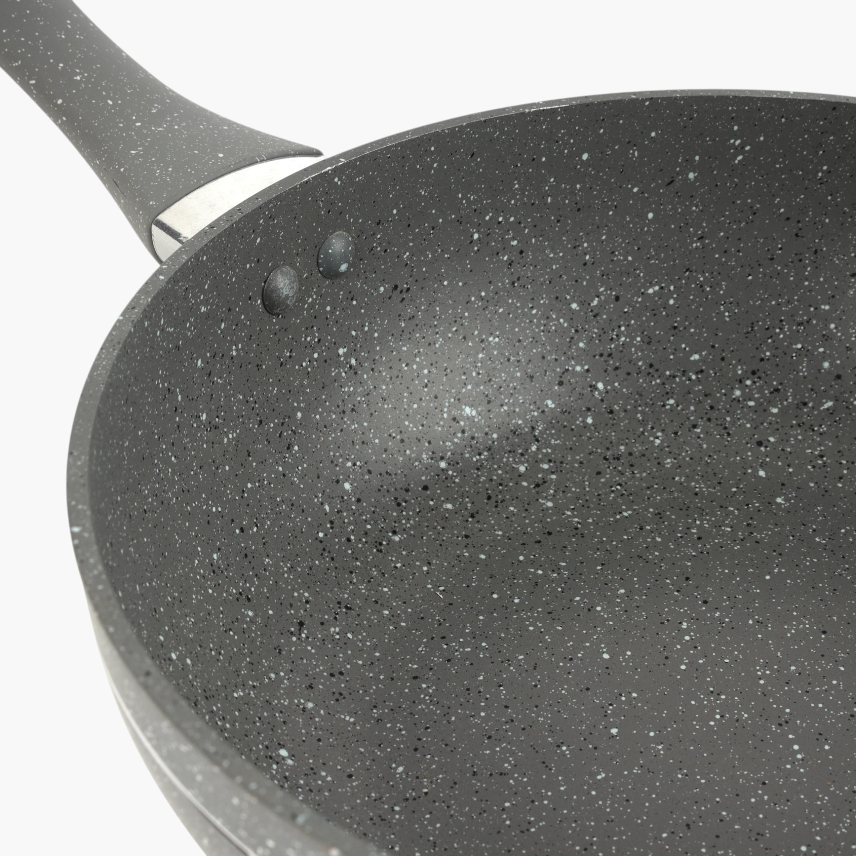Royalford Smart Granite Series Wok Pan - 26 cms-household-kitchen-cookware-potsandpans-image-7