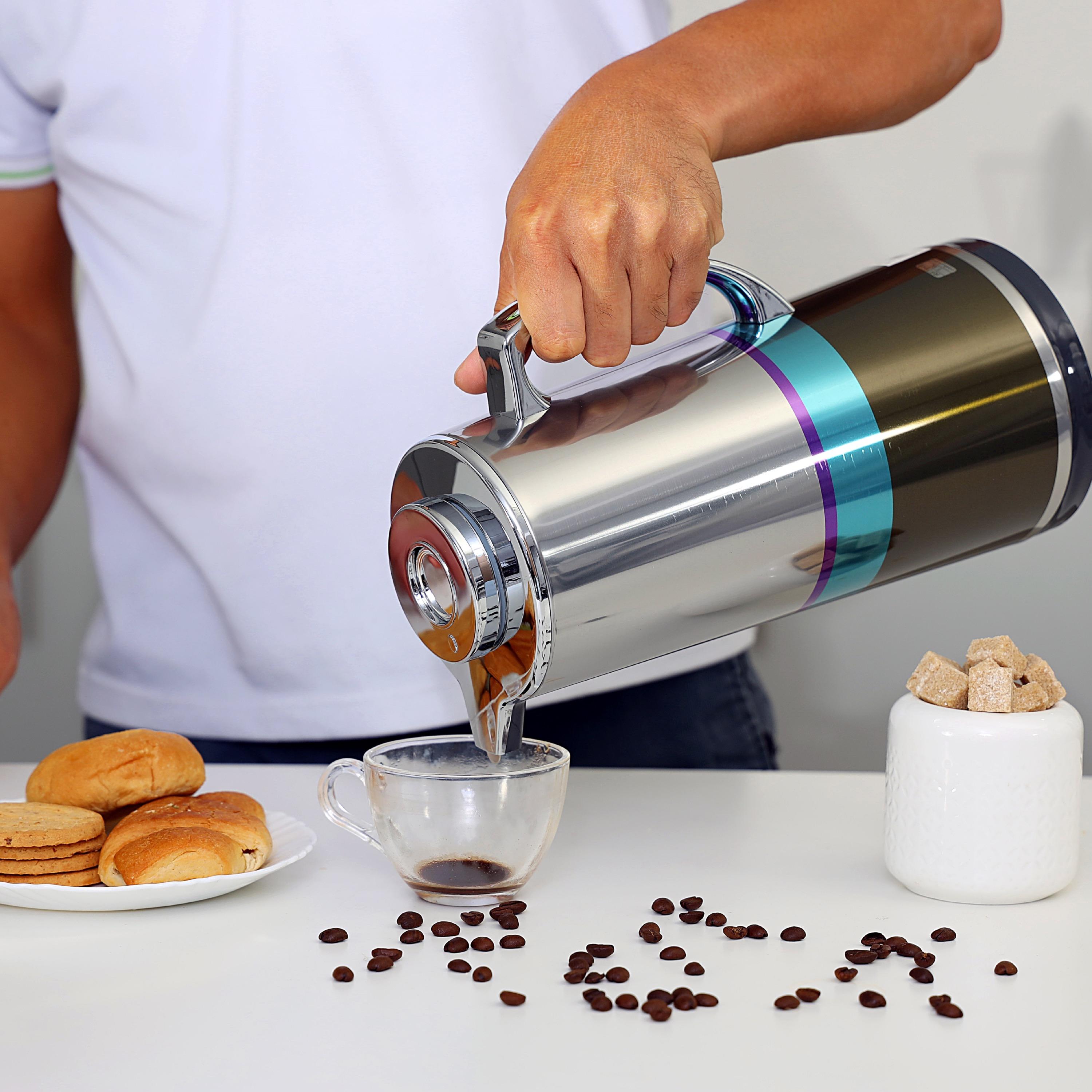 Stainless Steel Vacuum Flask - 1.6 L-household-dining-teaandcoffee-vacuumflaskscoffeeandteapots-image-9