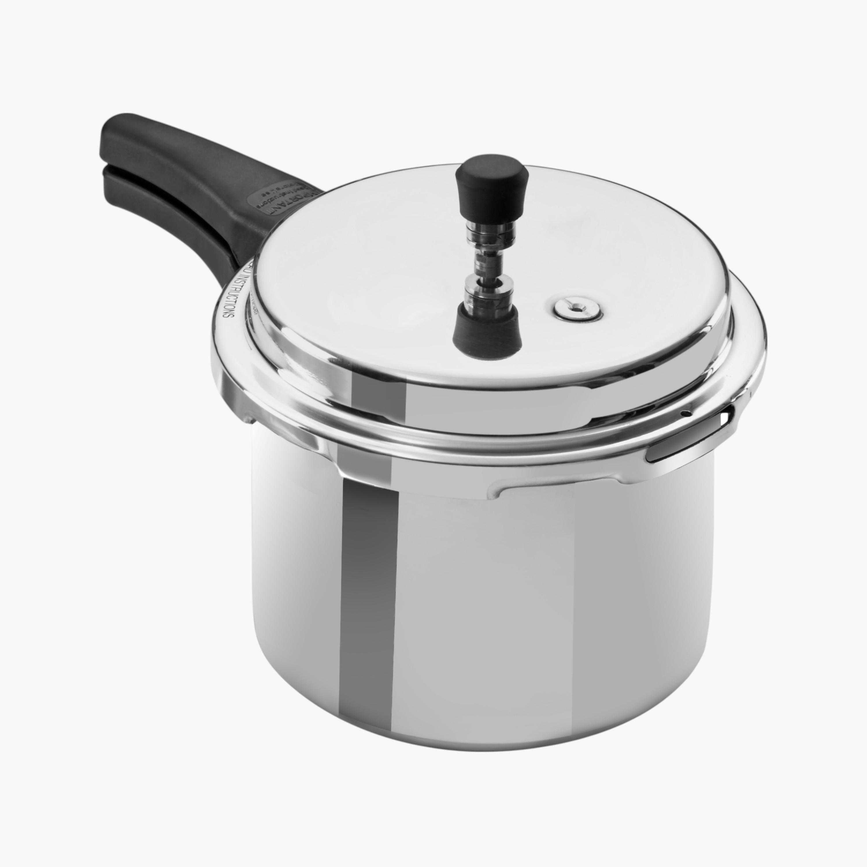 Aluminium Induction Base Pressure Cooker - 1.3 L-household-kitchen-cookware-potsandpans-image-1
