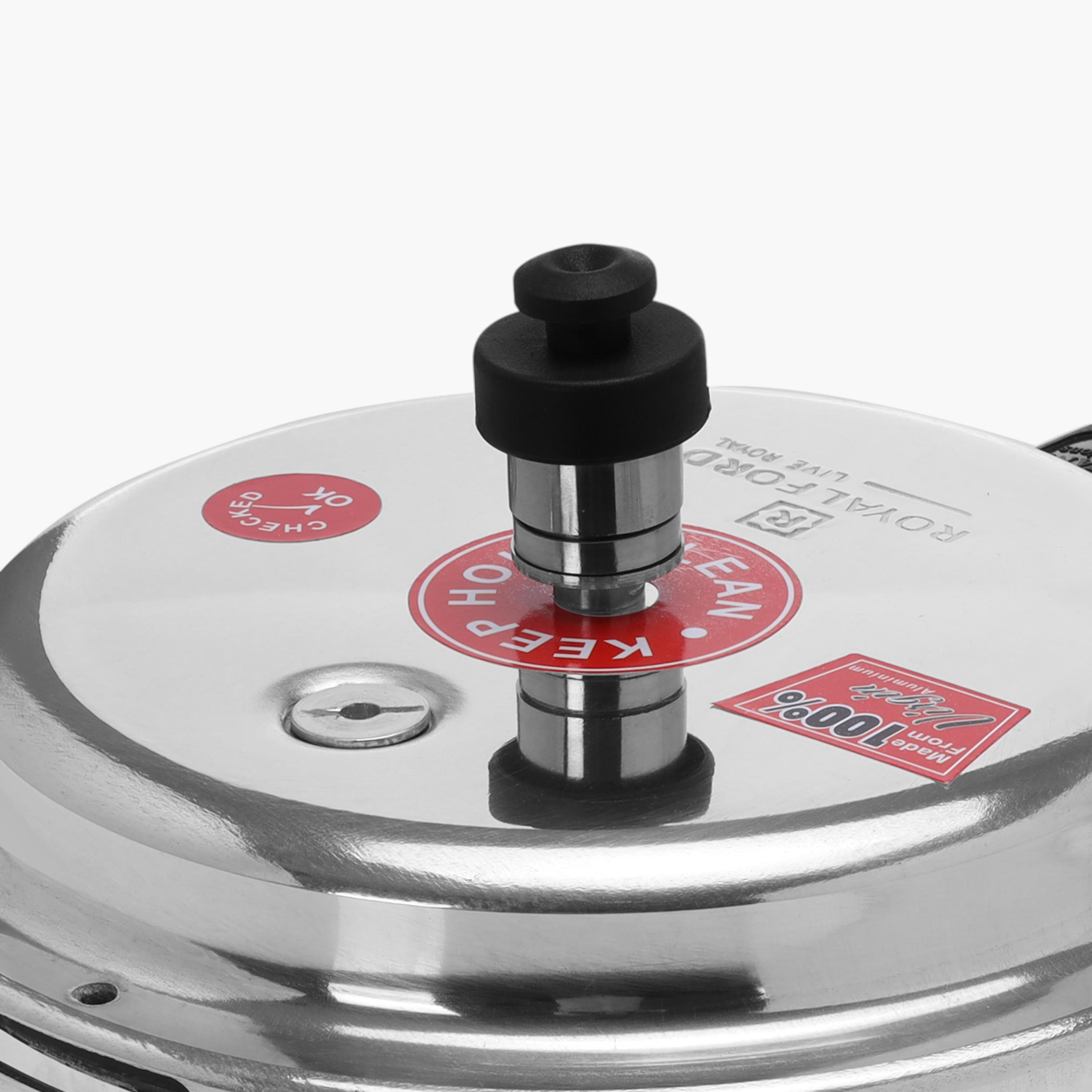 Aluminium Induction Base Pressure Cooker - 1.3 L-household-kitchen-cookware-potsandpans-image-8