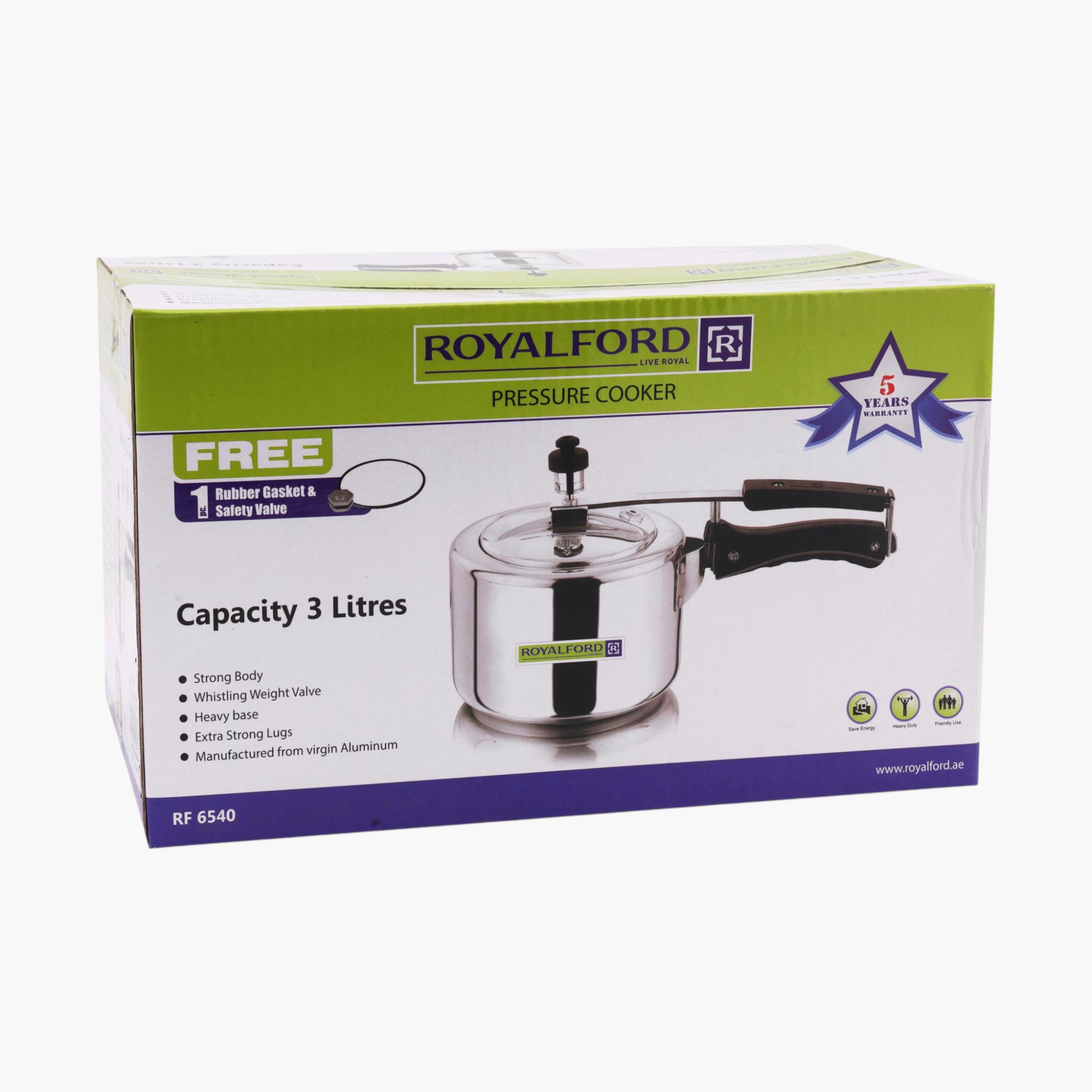 Aluminium Pressure Cooker - 3 L-household-kitchen-cookware-potsandpans-image-8
