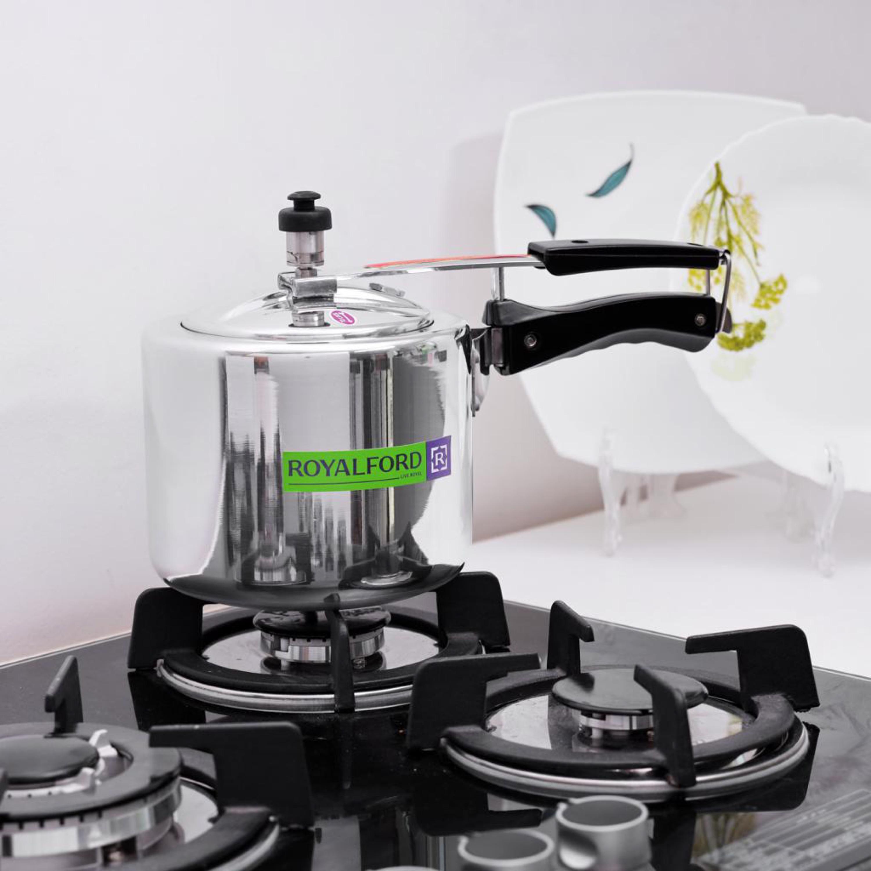 Aluminium Pressure Cooker - 3 L-household-kitchen-cookware-potsandpans-image-4
