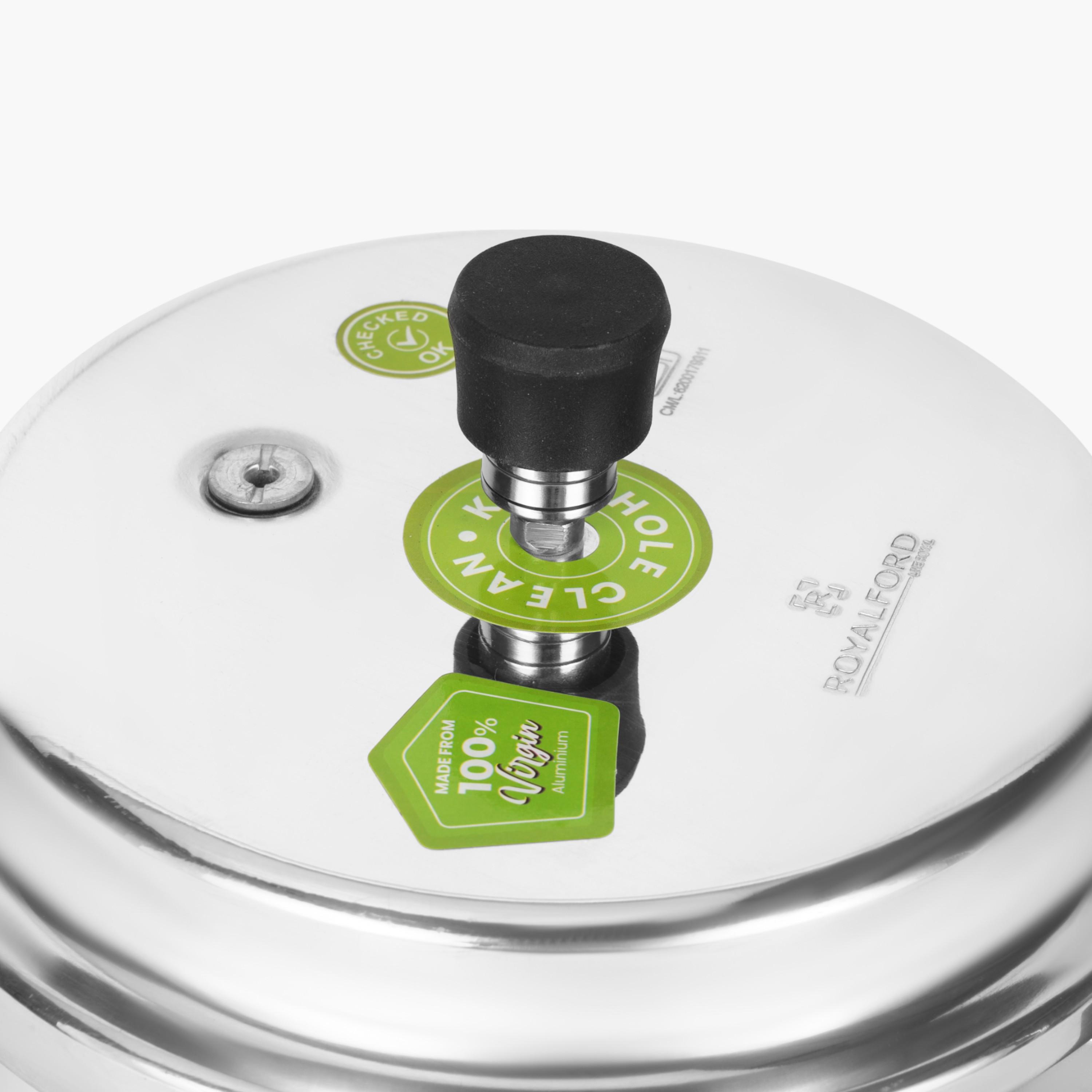 Aluminium Pressure Cooker - 5 L-household-kitchen-cookware-potsandpans-image-5