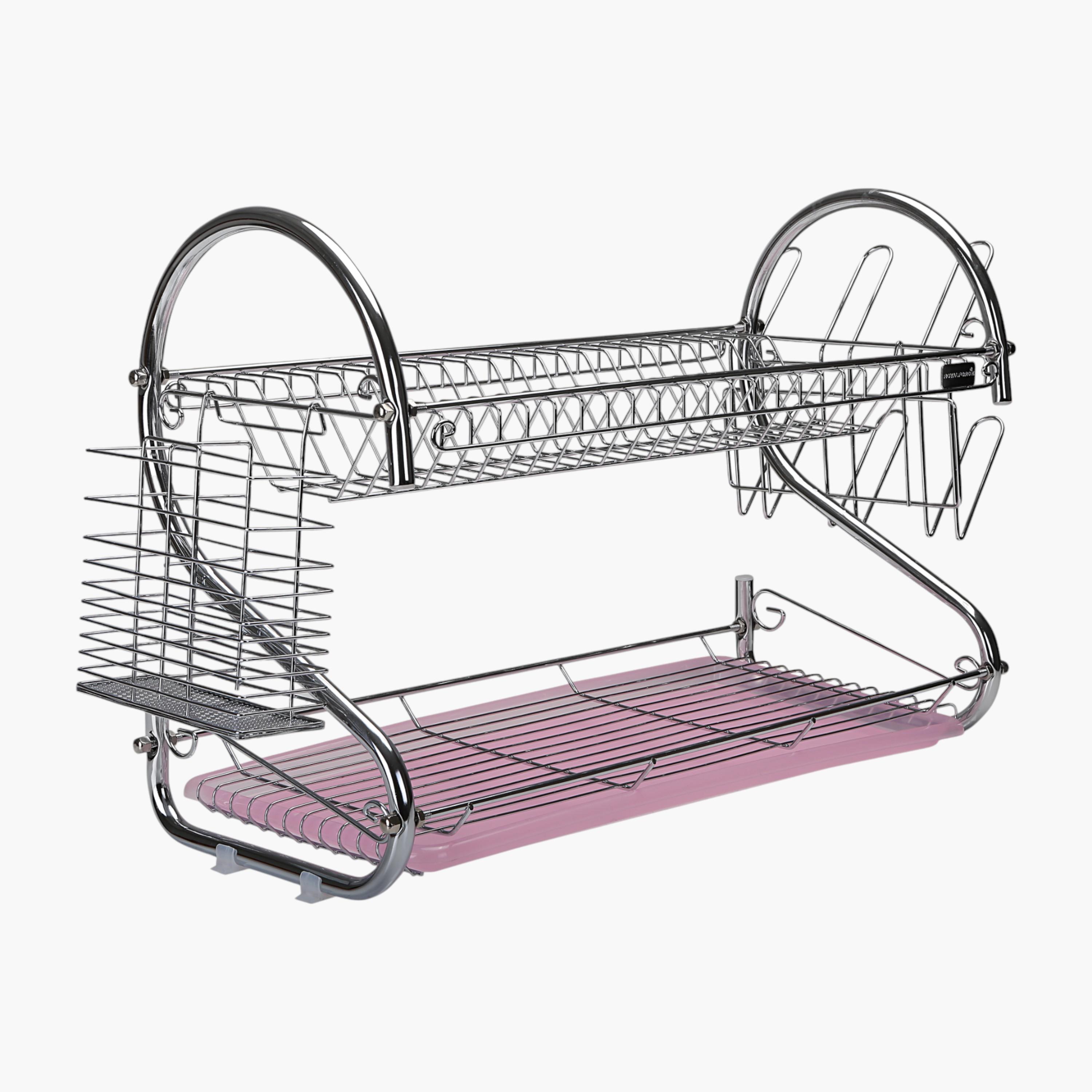 Metal 2-Layer Dish Rack-household-kitchen-dishwashingandaccessories-dishracks-image-2