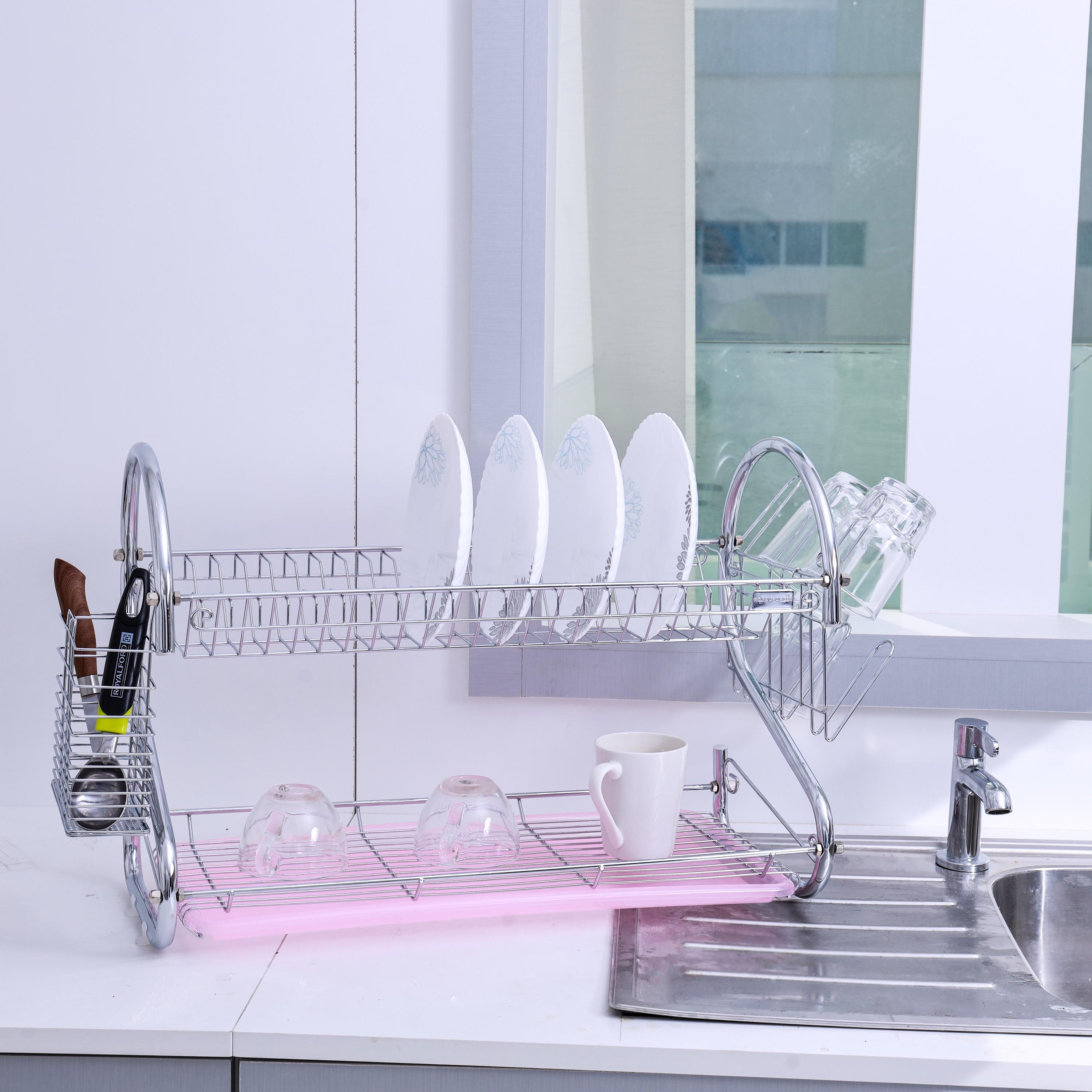 Metal 2-Layer Dish Rack-household-kitchen-dishwashingandaccessories-dishracks-image-5