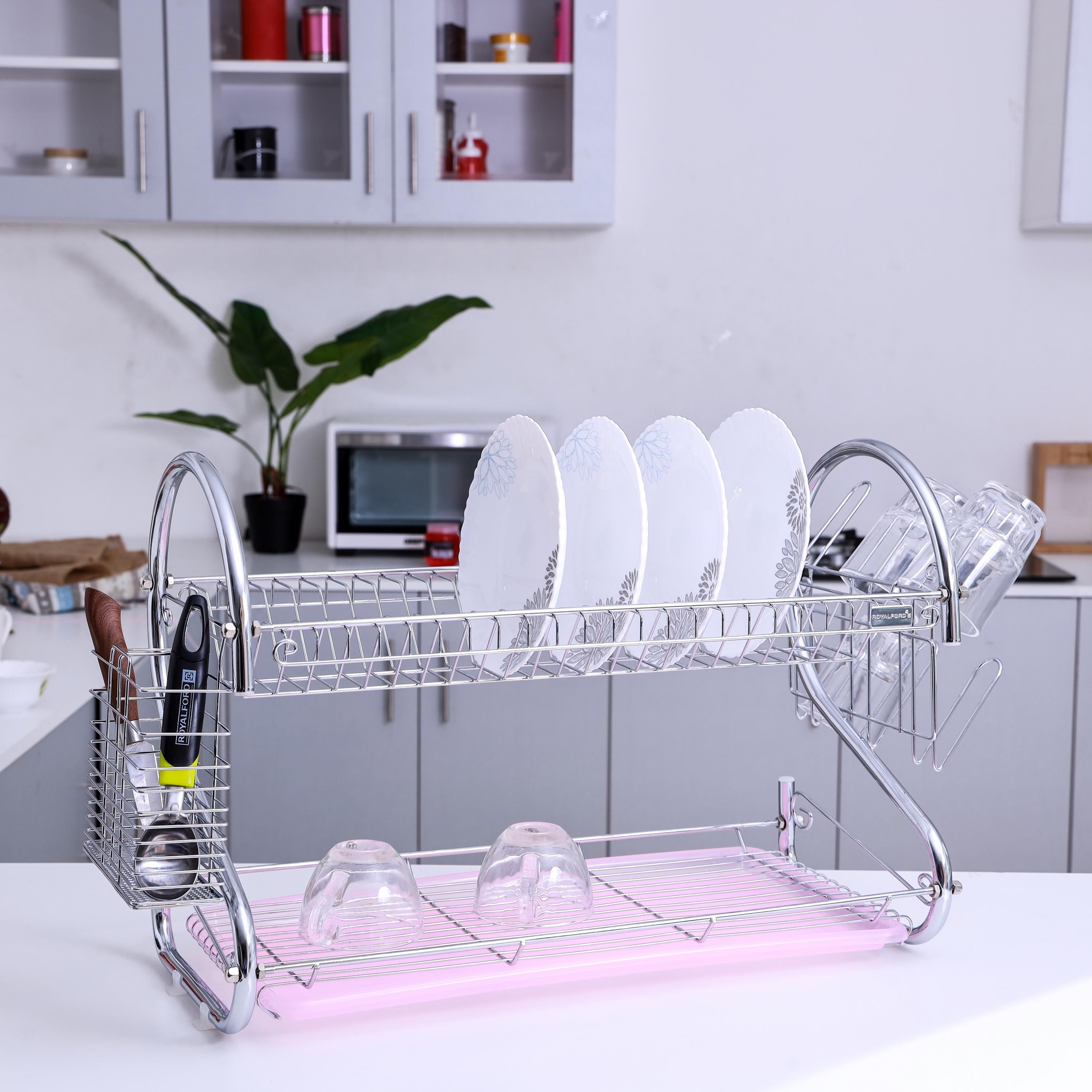 Metal 2-Layer Dish Rack-household-kitchen-dishwashingandaccessories-dishracks-image-7