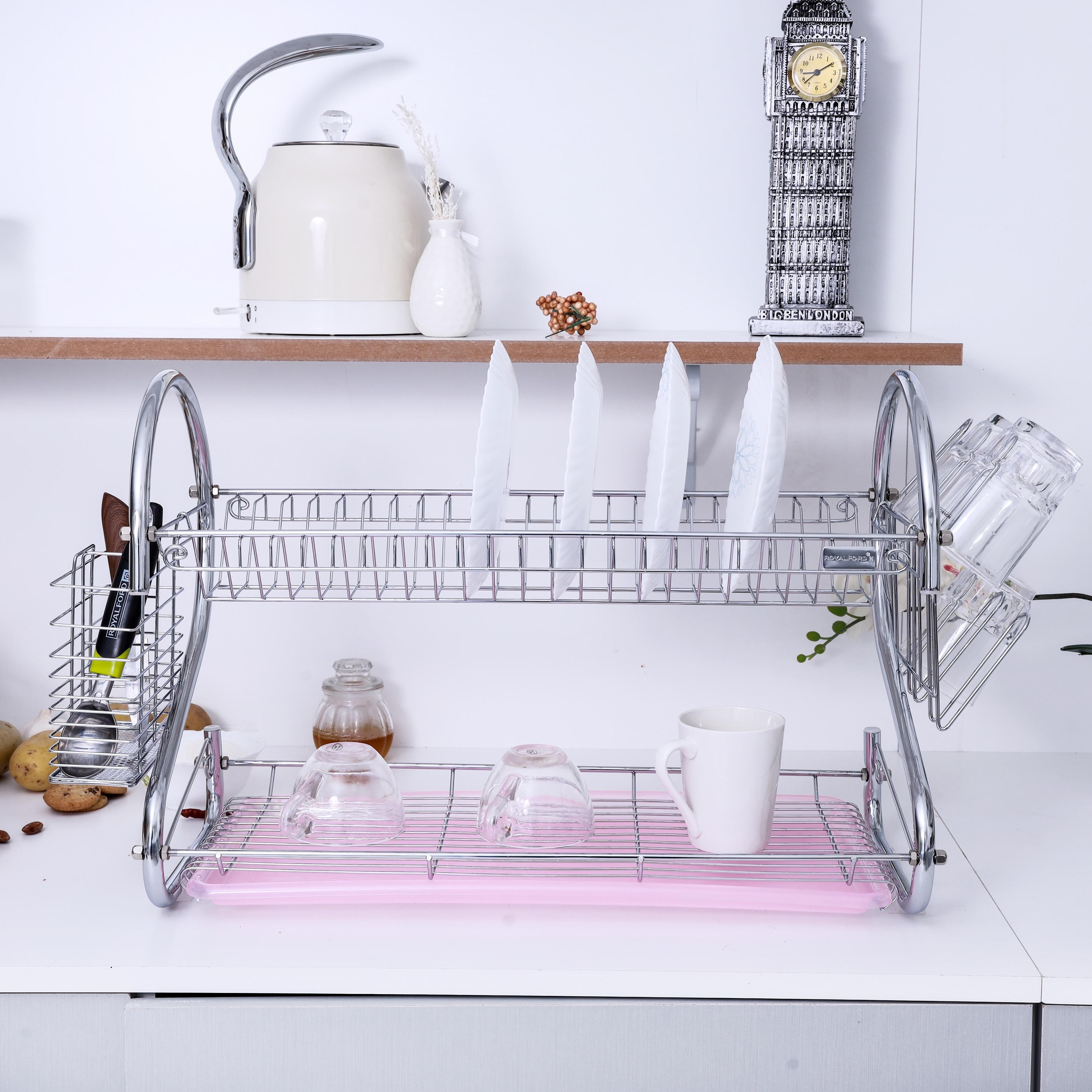 Metal 2-Layer Dish Rack-household-kitchen-dishwashingandaccessories-dishracks-image-9