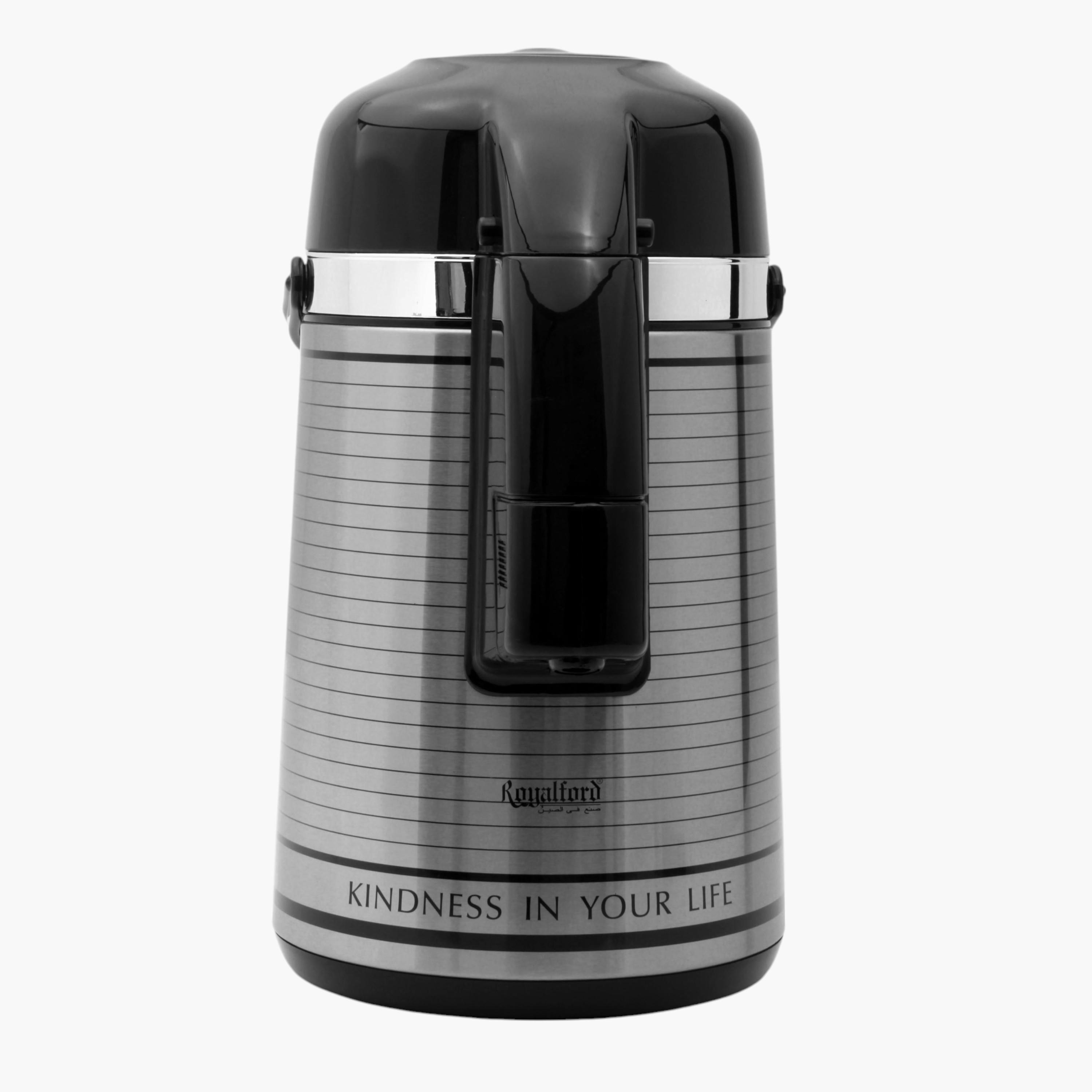 One Press Switch Vacuum Flask with Handle - 2.5 L-household-dining-teaandcoffee-vacuumflaskscoffeeandteapots-image-1
