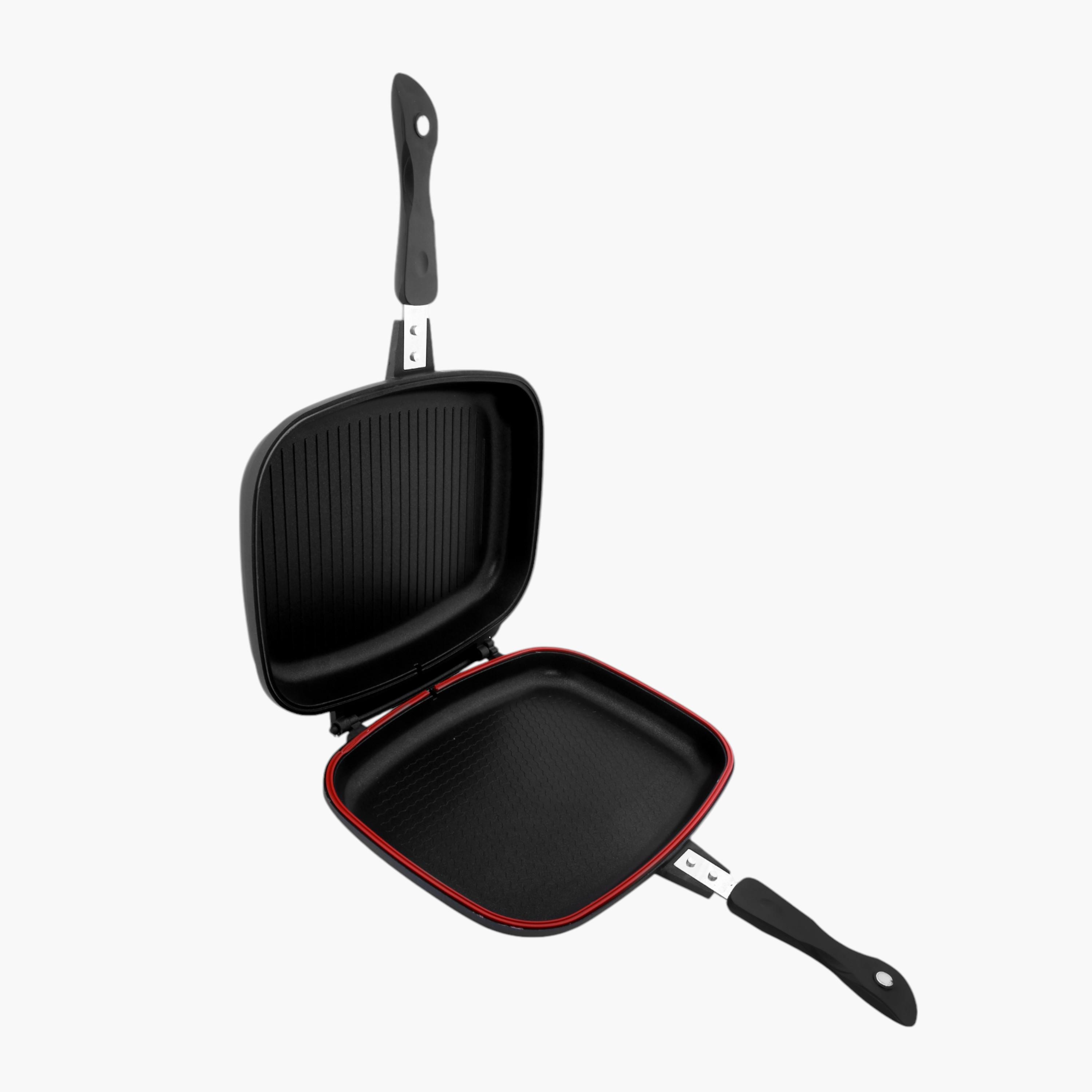 Royalford Double Grill Pan - 32 cms-household-kitchen-cookware-potsandpans-image-1