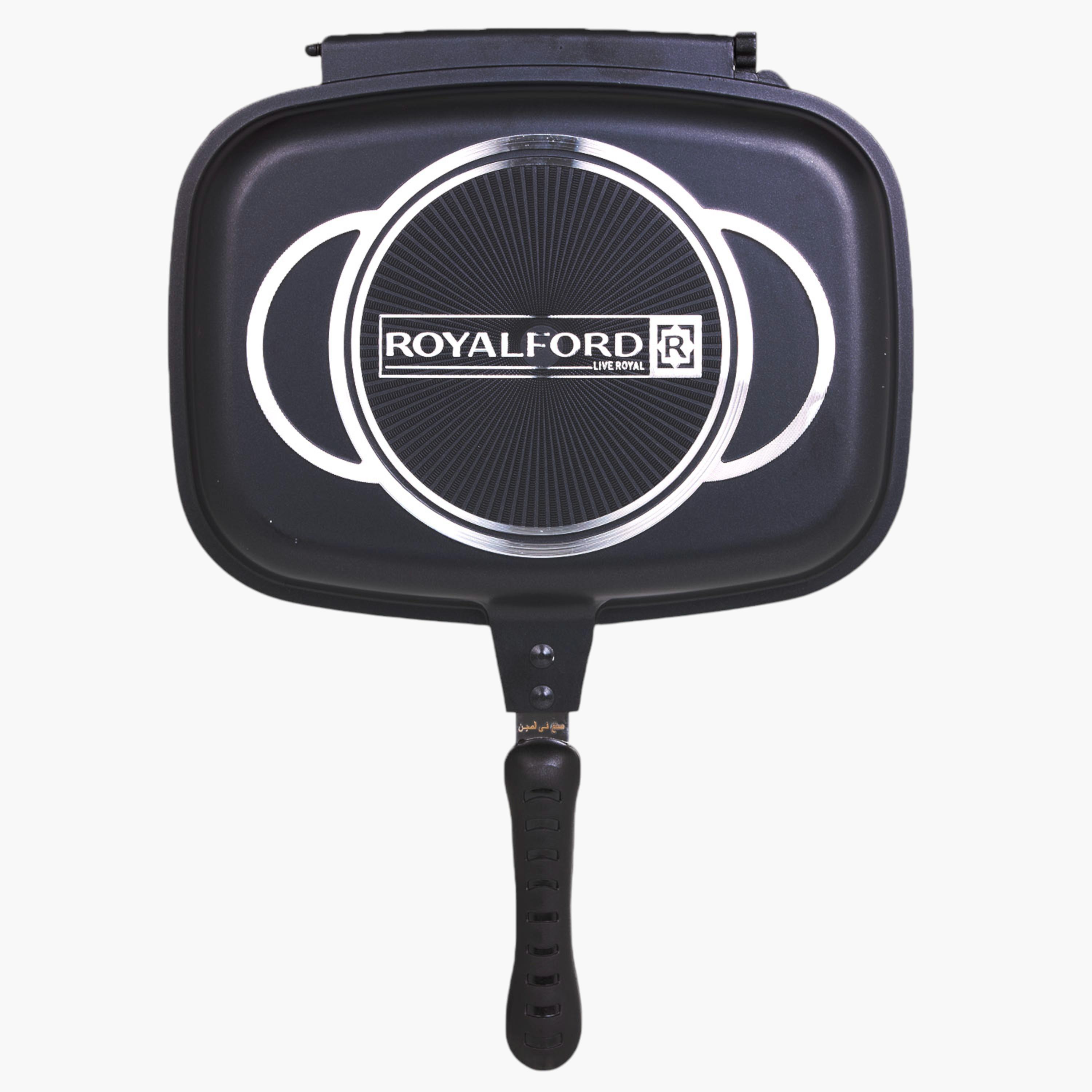 Royalford Double Grill Pan - 32 cms-household-kitchen-cookware-potsandpans-image-5