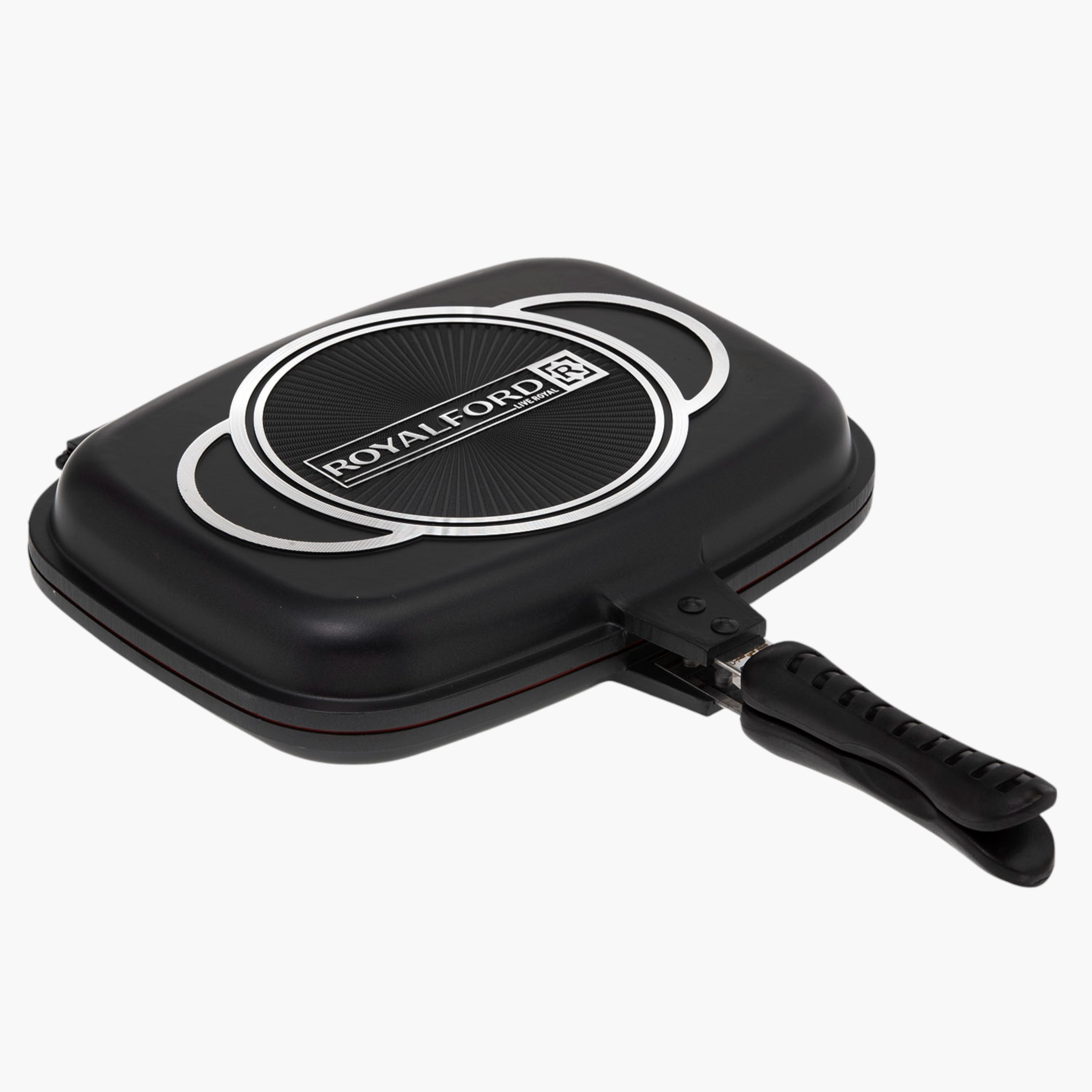 Royalford Double Grill Pan - 32 cms-household-kitchen-cookware-potsandpans-image-7