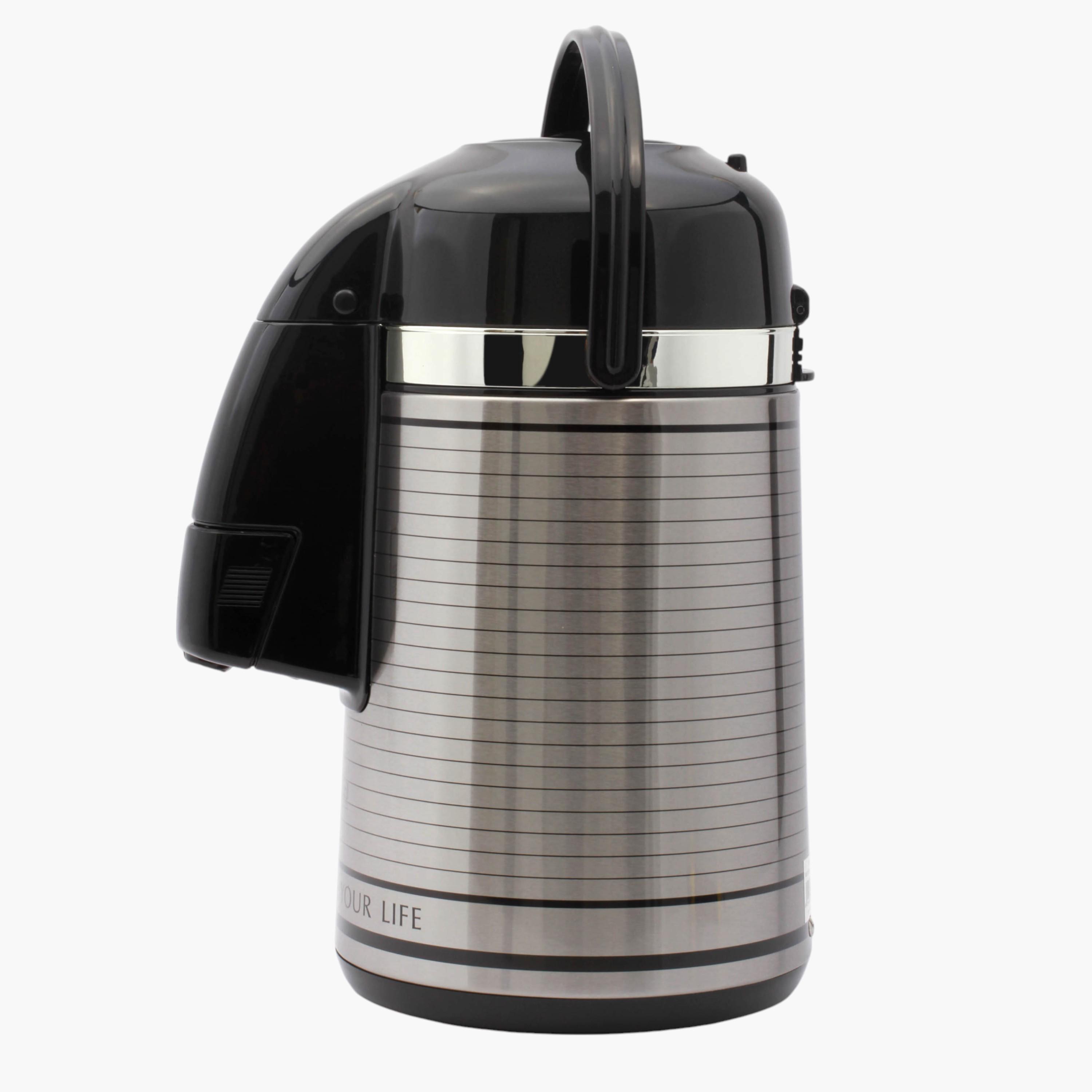 Airpot Glass Vacuum Flask - 3 L-household-dining-teaandcoffee-vacuumflaskscoffeeandteapots-image-1