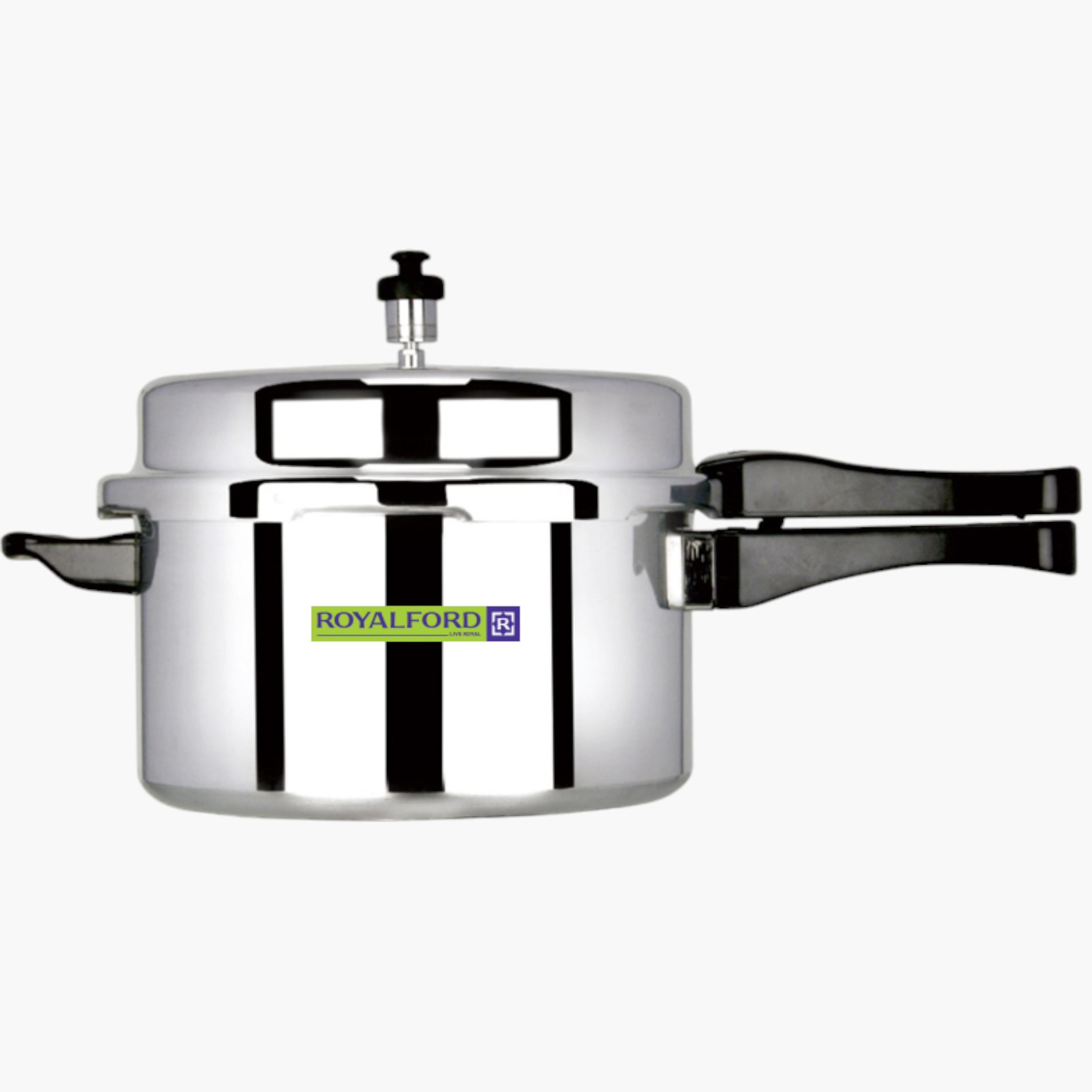 قدر ضغط ألومنيوم بقاعدة حث من رويال فورد - 10 لتر-household-kitchen-cookware-potsandpans-image-1