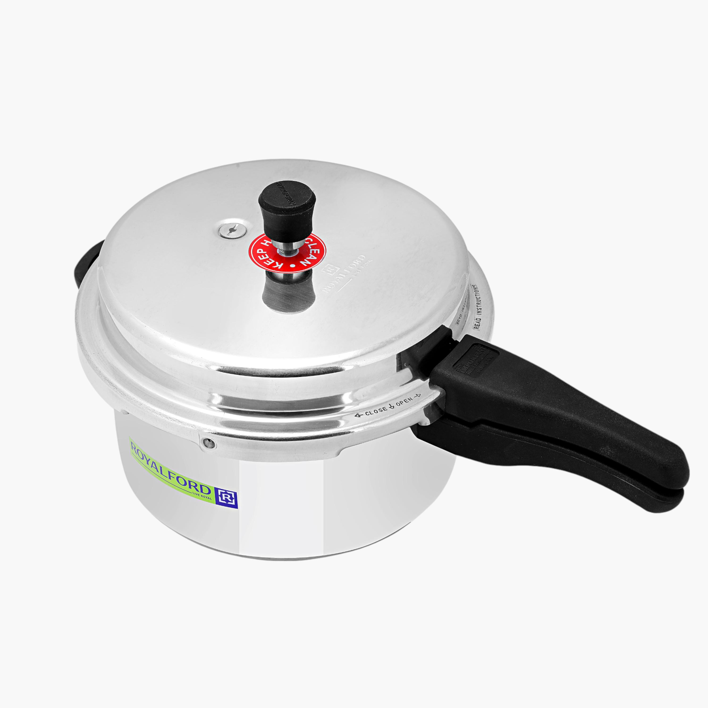 قدر ضغط ألومنيوم بقاعدة حث من رويال فورد - 10 لتر-household-kitchen-cookware-potsandpans-image-3