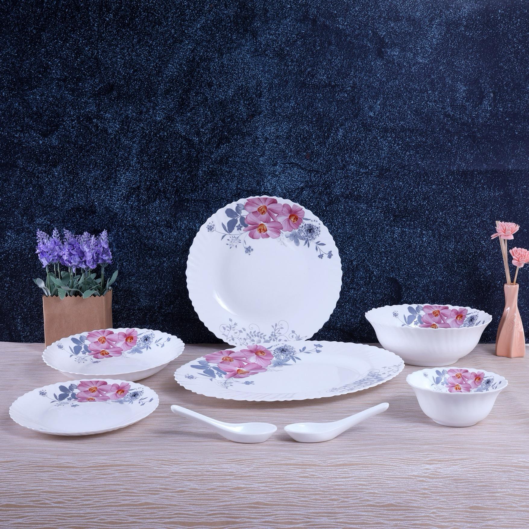 Stoneware 33-Piece Dinner Set-household-dining-dinnerware-dinnersets-image-5