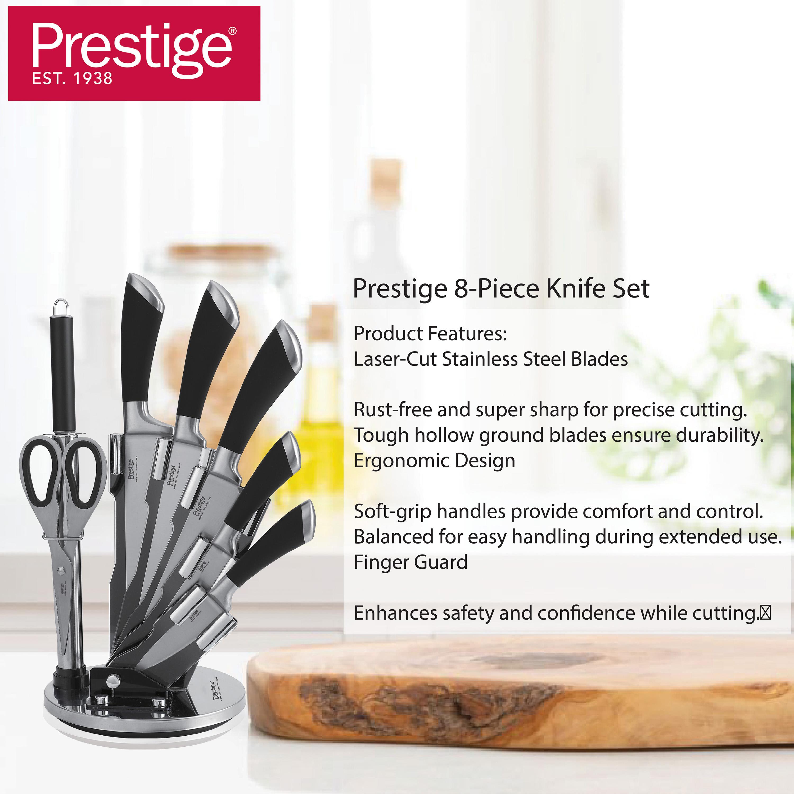 Stainless Steel 8-Piece Knife Set with Stand-household-kitchen-kitchentoolsandutensils-knives-image-3