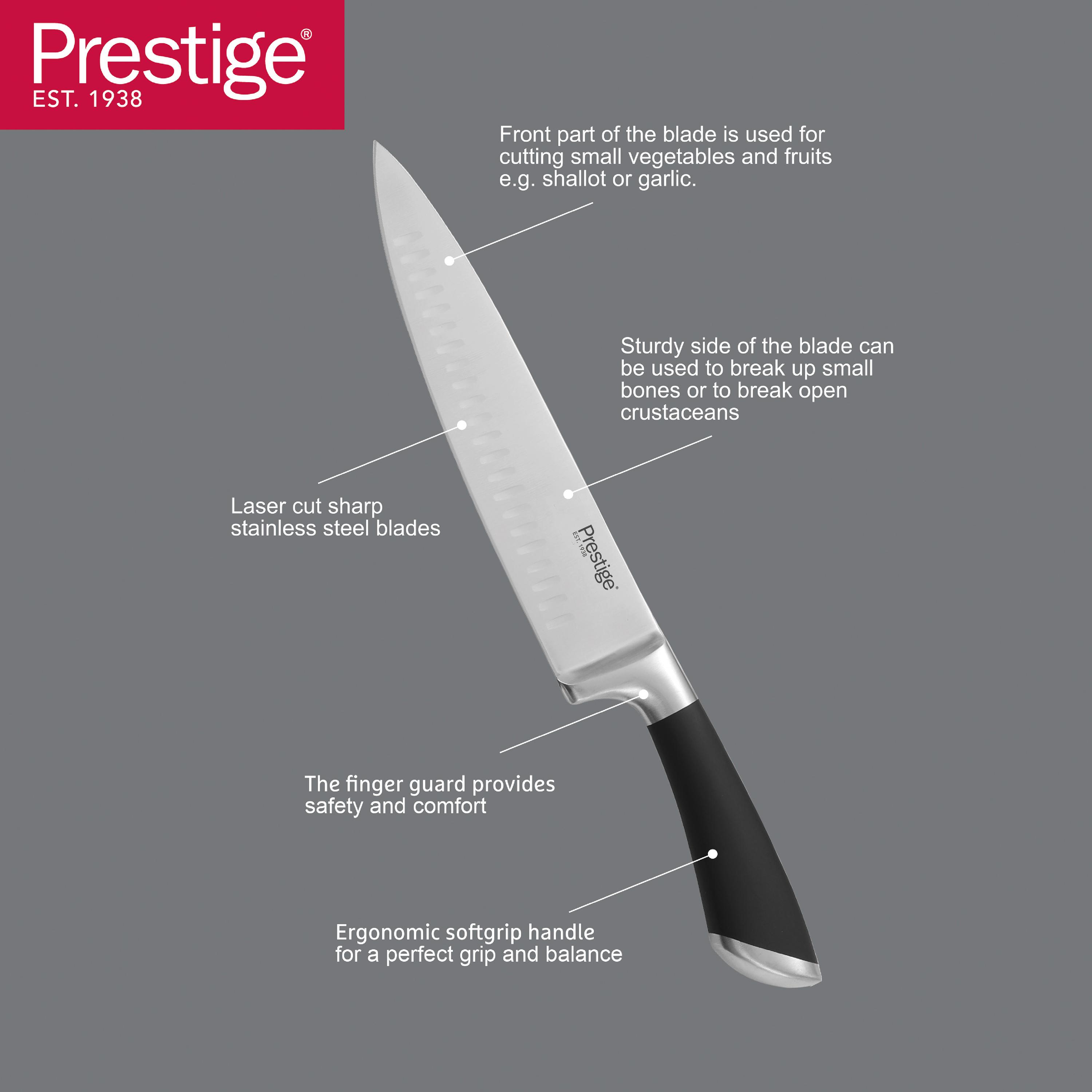 Stainless Steel 8-Piece Knife Set with Stand-household-kitchen-kitchentoolsandutensils-knives-image-4