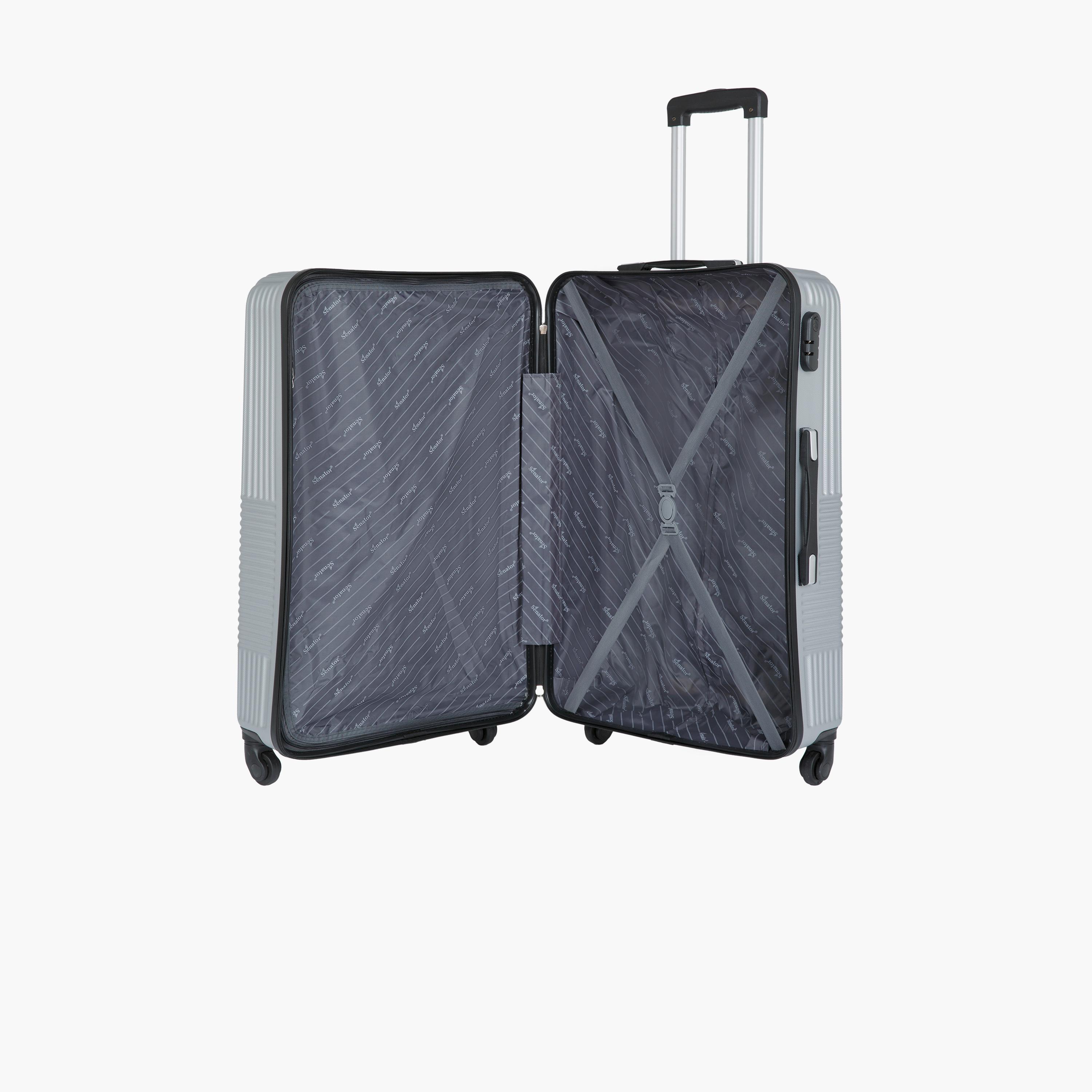 Senator 63 CM Medium Check-in ABS Hard Sided 4-Wheeler Spinner Trolley Bag with Built-in Combination lock-travel-luggagesandbags-luggage-image-5