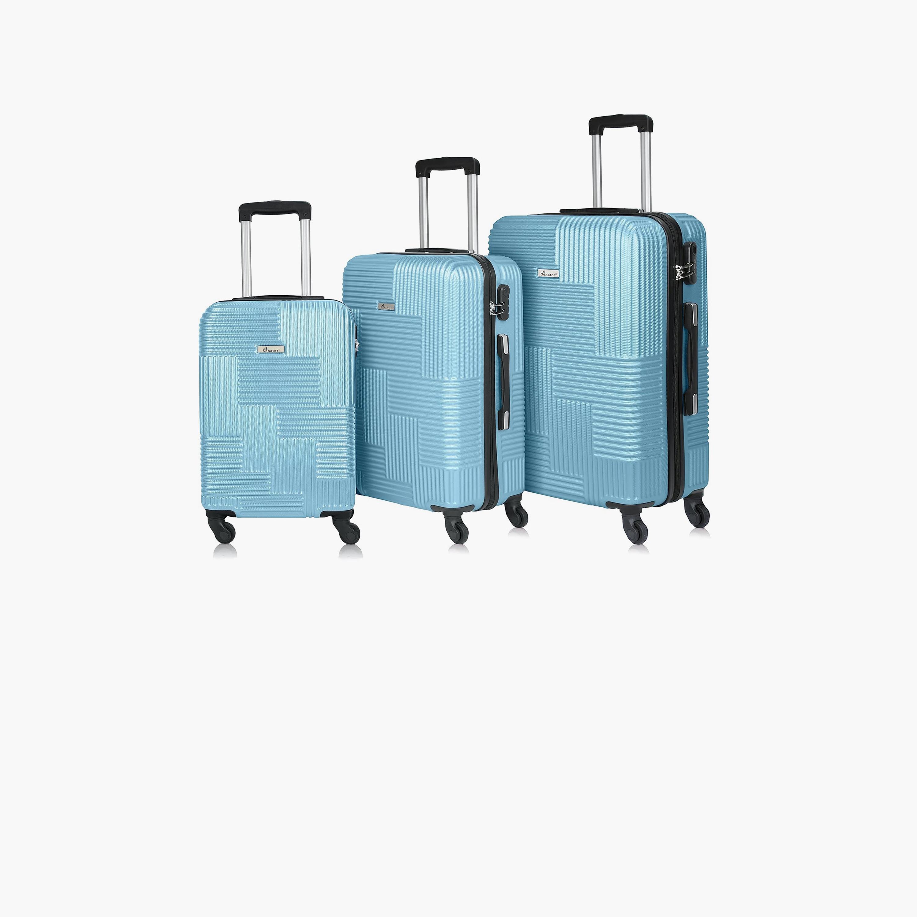 سيناتور-  طقم 3 شنط سفر بأربع عجلات دوارة  من مادة ABS بجوانب صلبة مع قفل مدمج-travel-luggagesandbags-luggage-image-1
